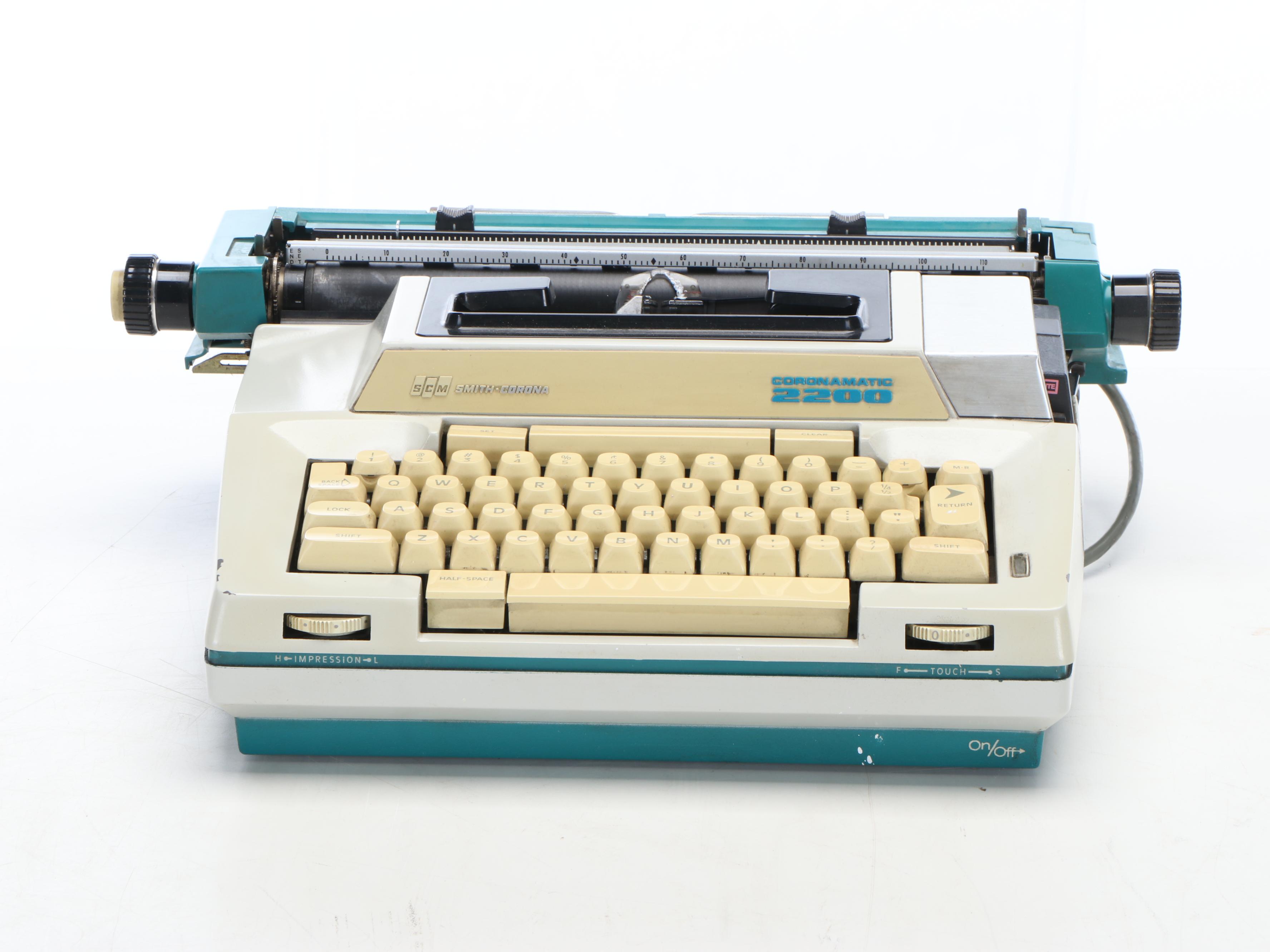 Smith Corona CoronaMatic 2200 Portable Electric Typewriter