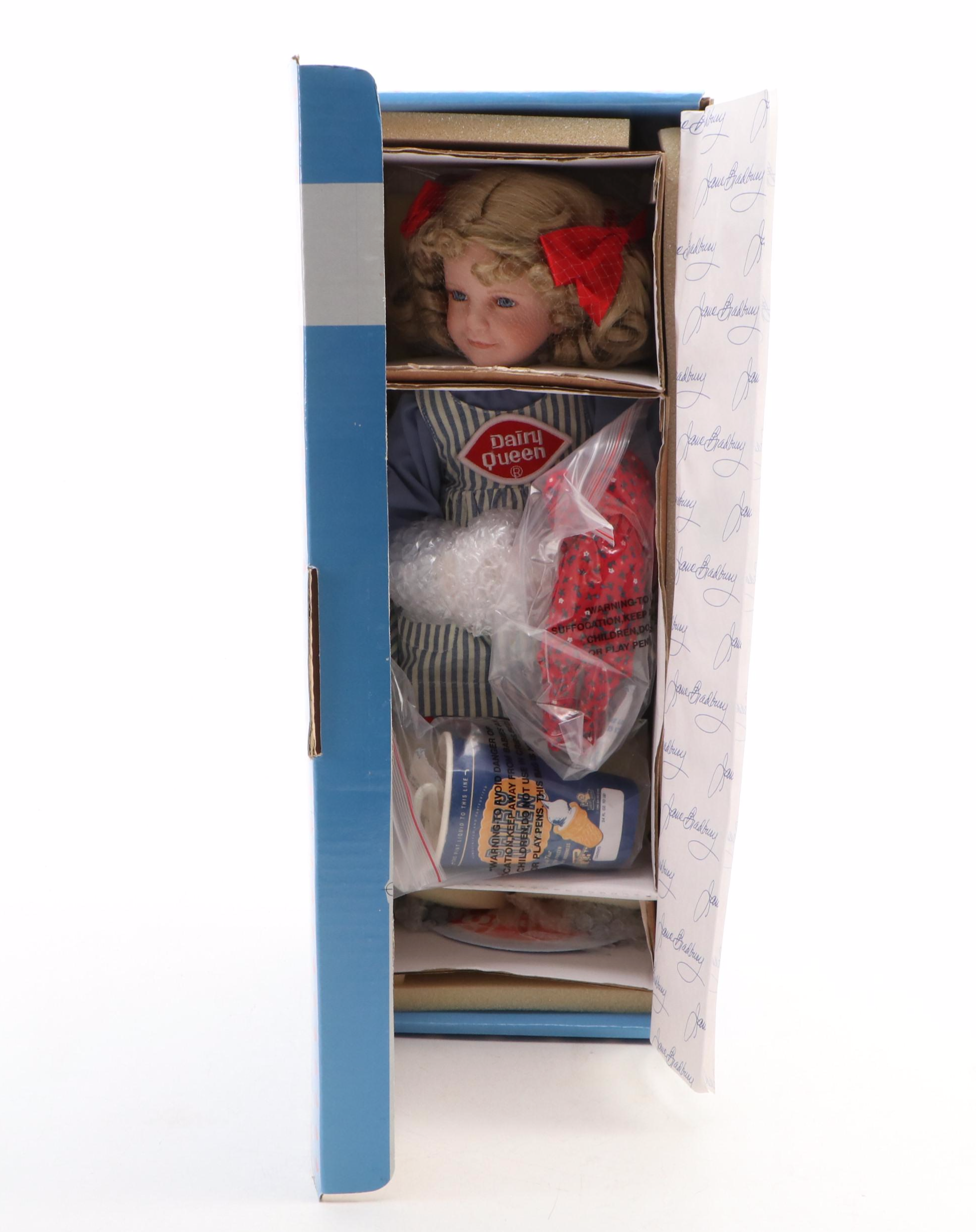 Jane Bradbury for Dairy Queen "Betty Sue" Milk Shake 50th Anniversary Doll, 1999