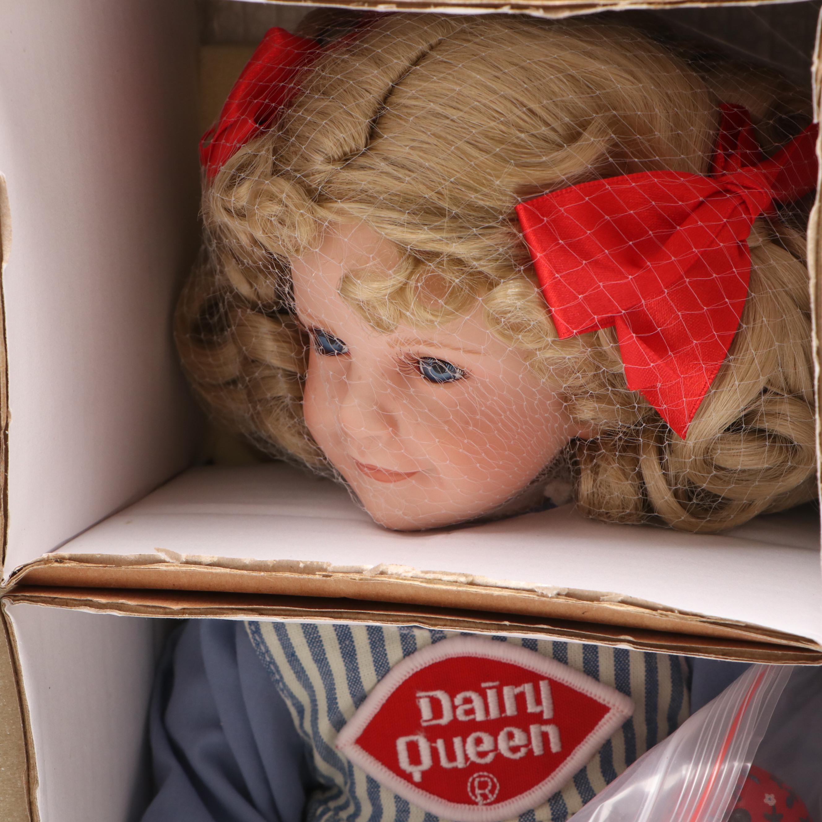 Jane Bradbury for Dairy Queen "Betty Sue" Milk Shake 50th Anniversary Doll, 1999