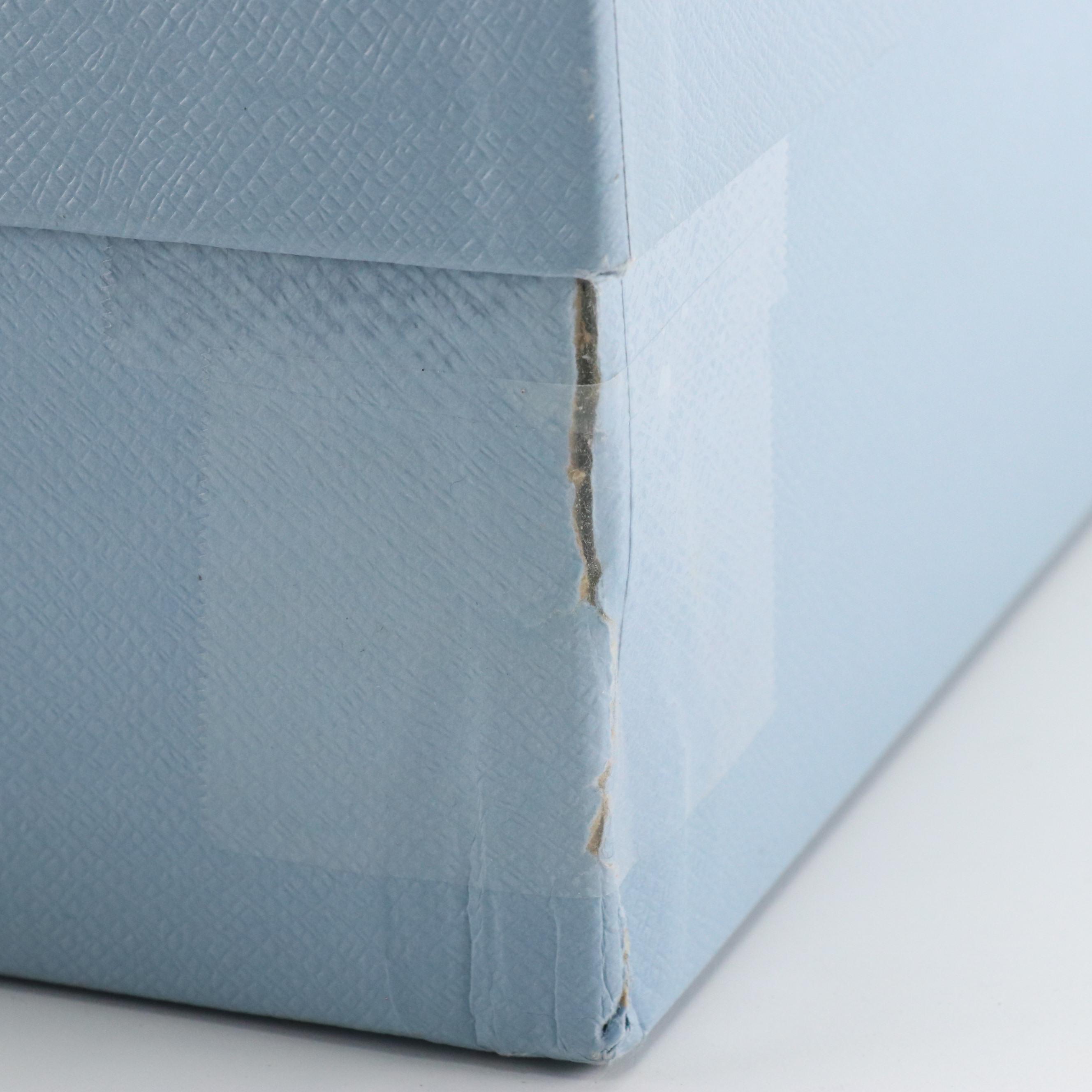 Prada Black Patent Leather Block Heel Chain-Link Tassel Loafers in Box