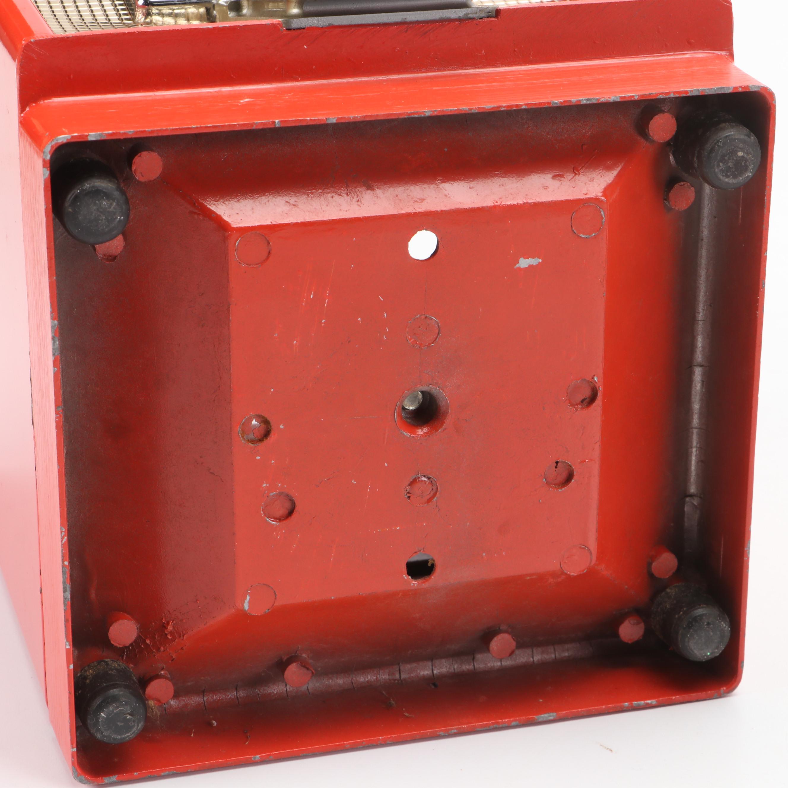 Northwestern Metal and Glass Gumball Machine, Mid to Late 20th Century