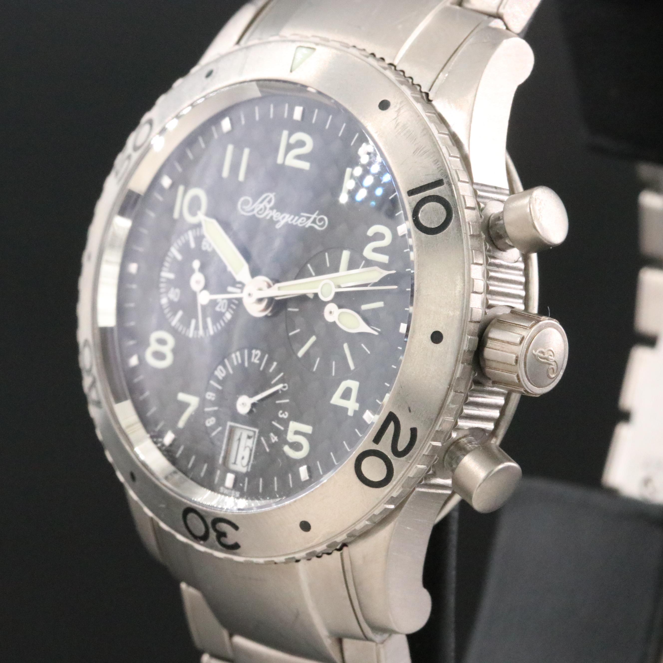 Breguet Type XX Transatlantique 3820TI 39.5mm Titanium Automatic Watch