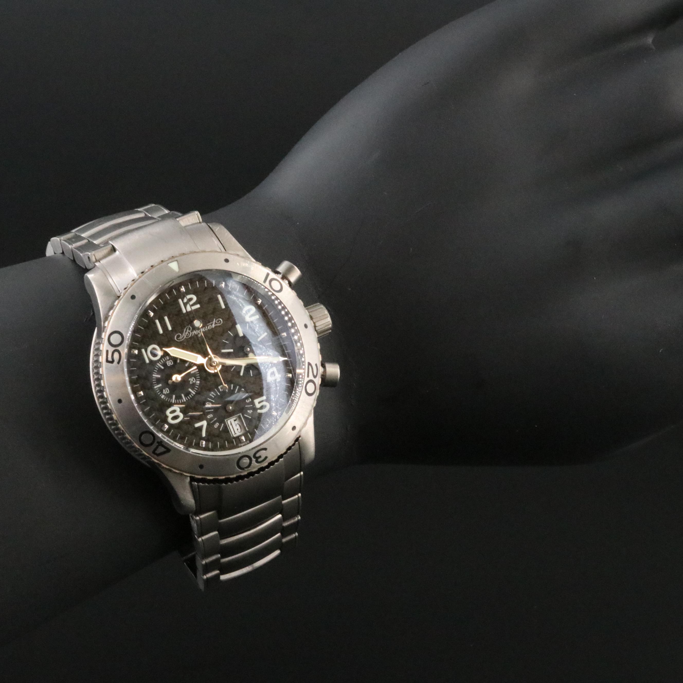 Breguet Type XX Transatlantique 3820TI 39.5mm Titanium Automatic Watch