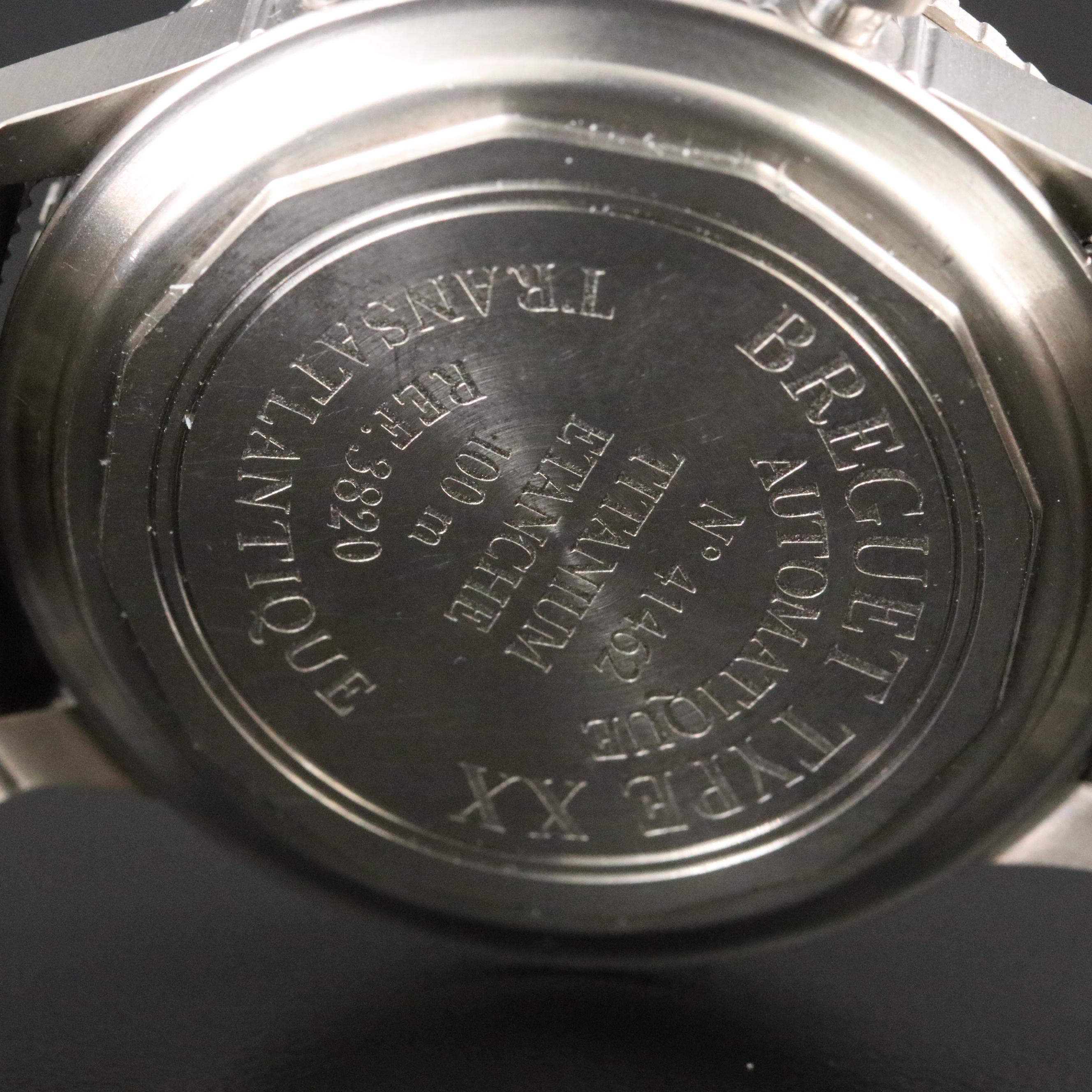 Breguet Type XX Transatlantique 3820TI 39.5mm Titanium Automatic Watch