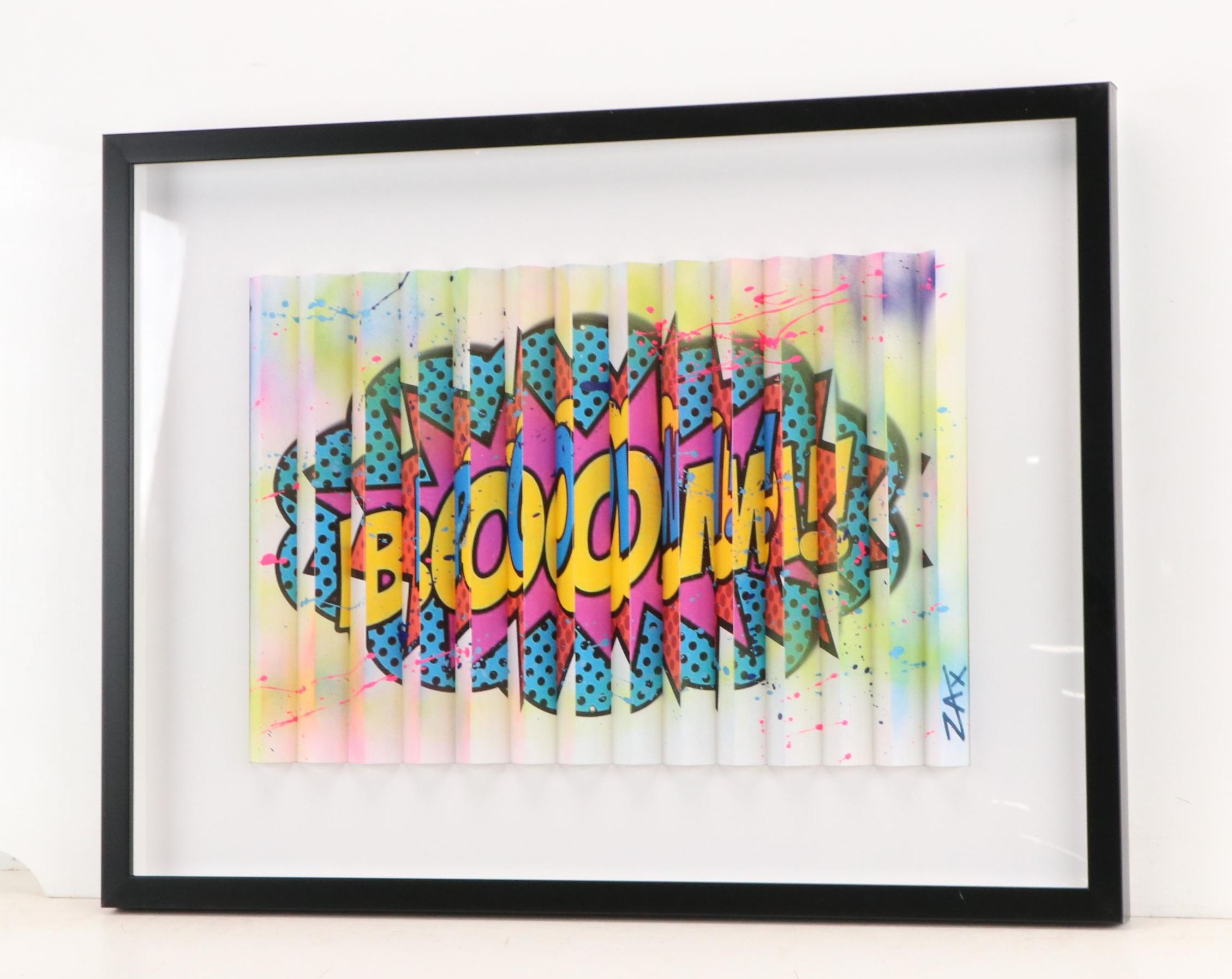 E.M. Zax Pop Art 3D Polymorph Wall Sculpture, 2024