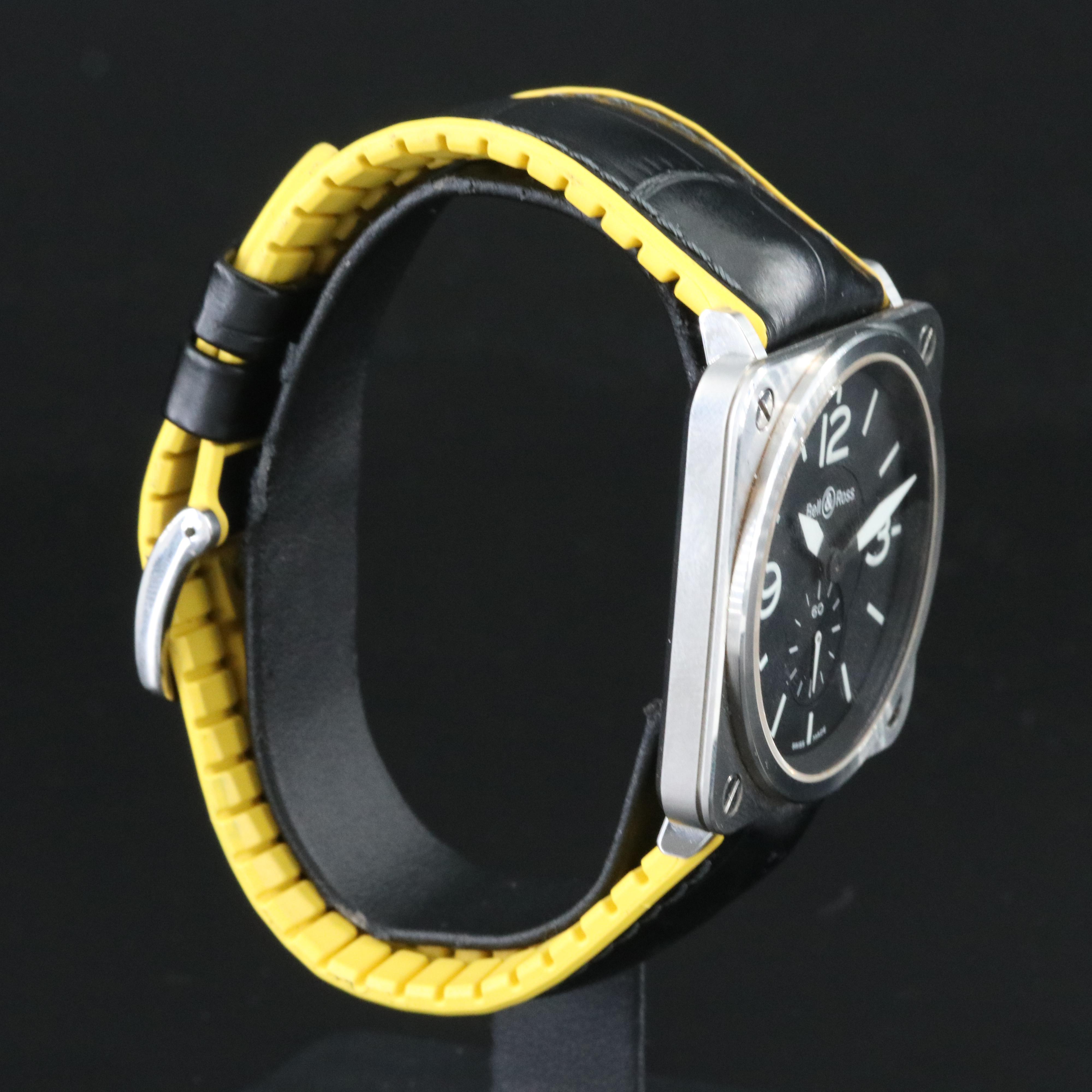 Bell Ross BR-S 39mm Steel Black Quartz Watch