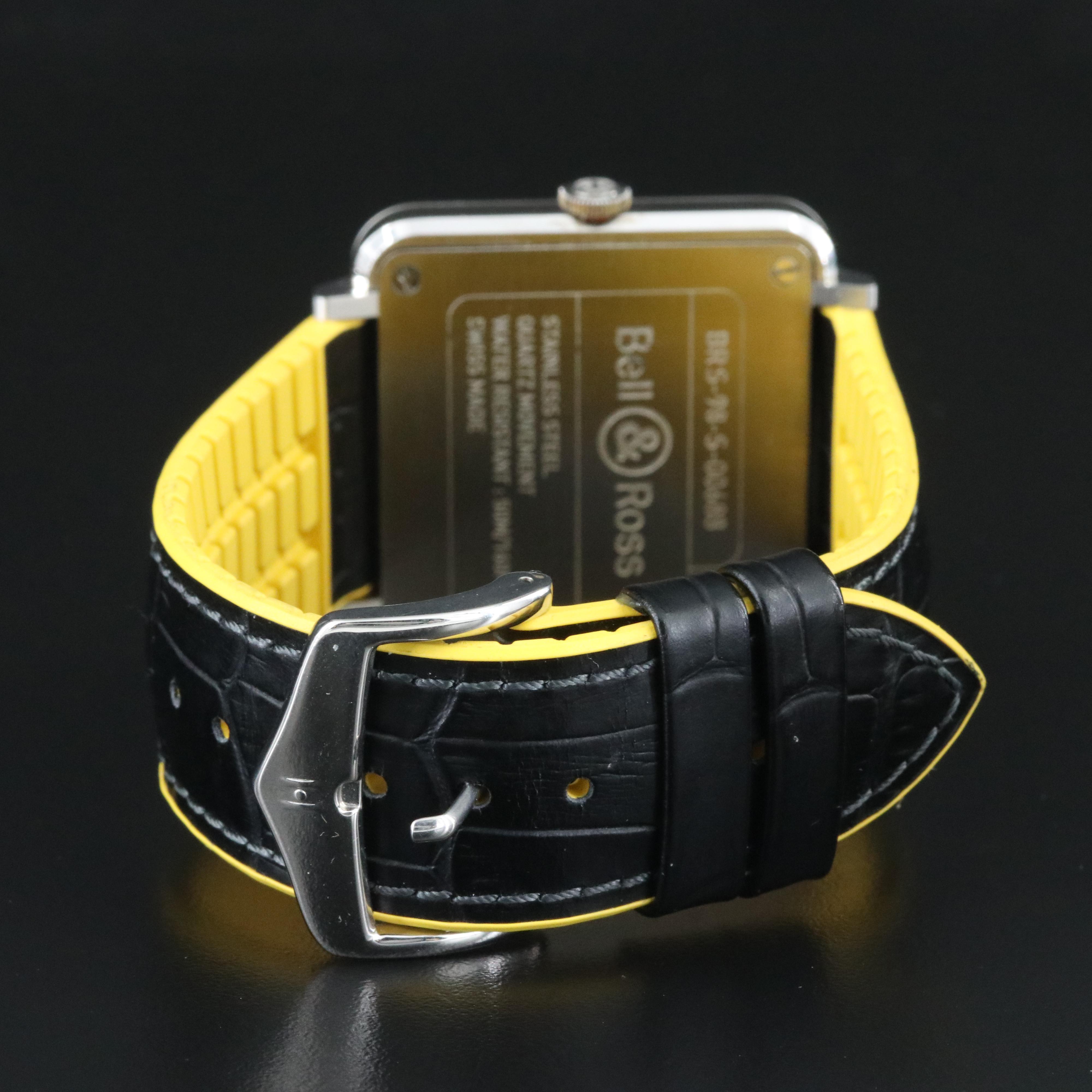 Bell Ross BR-S 39mm Steel Black Quartz Watch