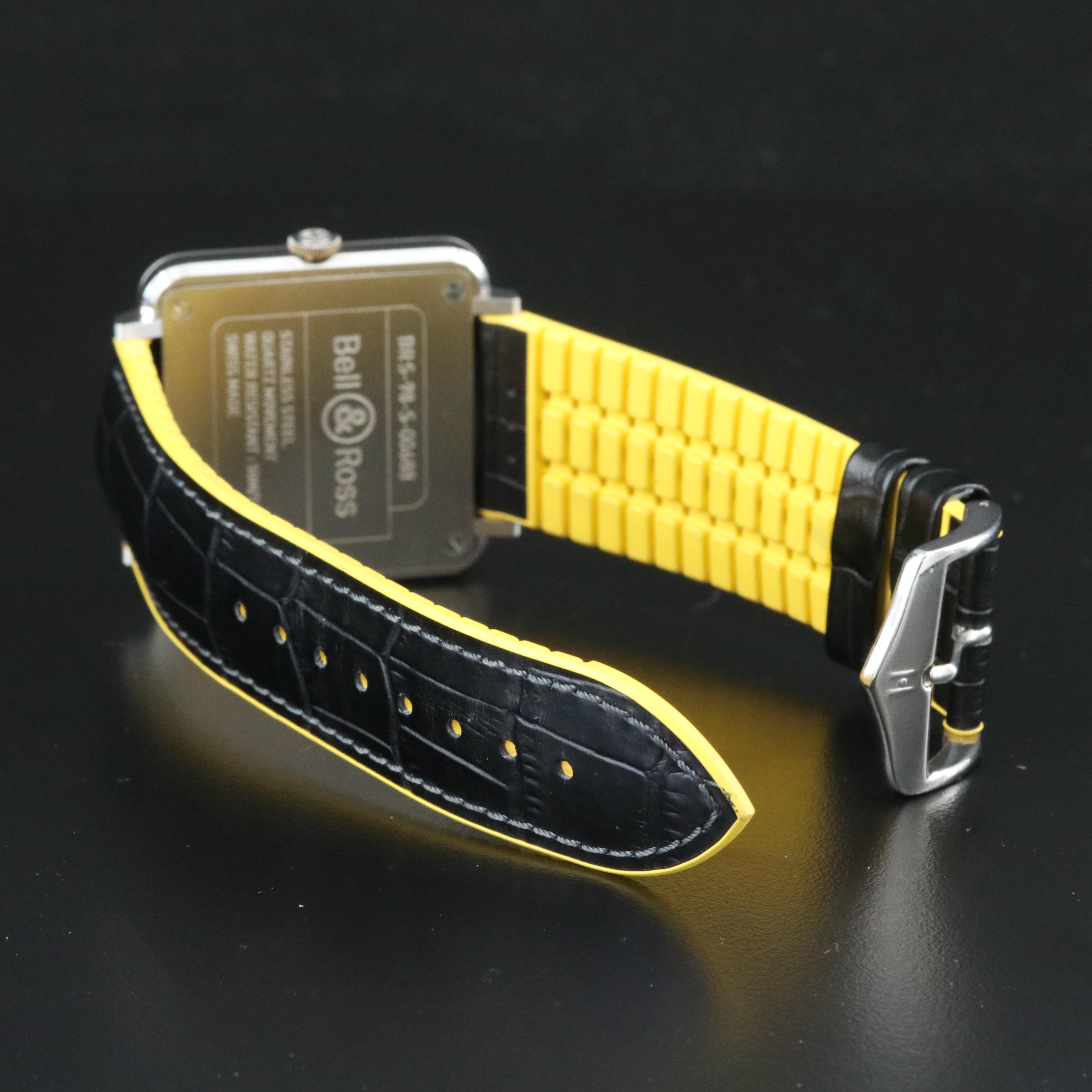 Bell Ross BR-S 39mm Steel Black Quartz Watch