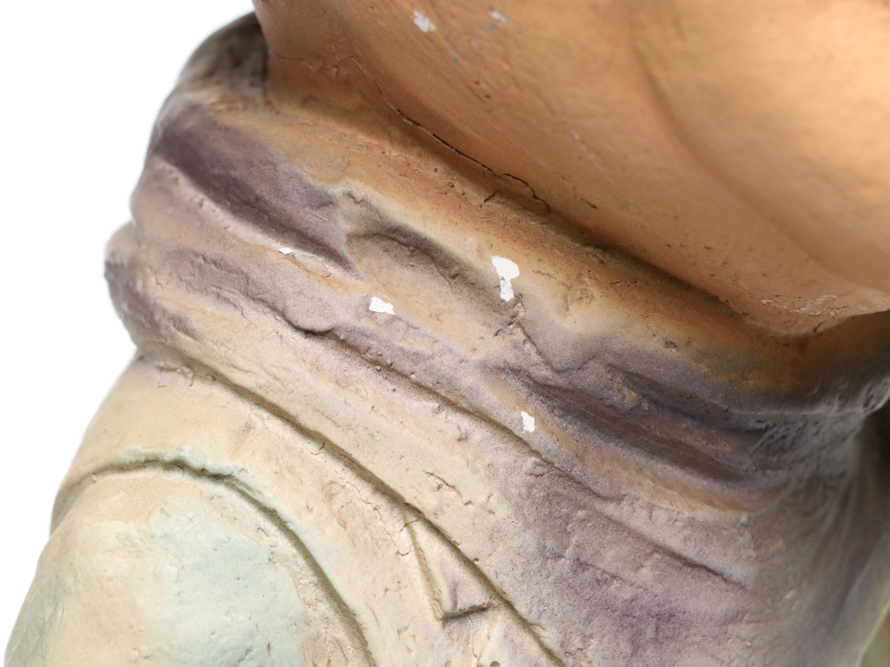 John Wayne Chalkware Figure by Esco with Monfort Original John Wayne Figurine