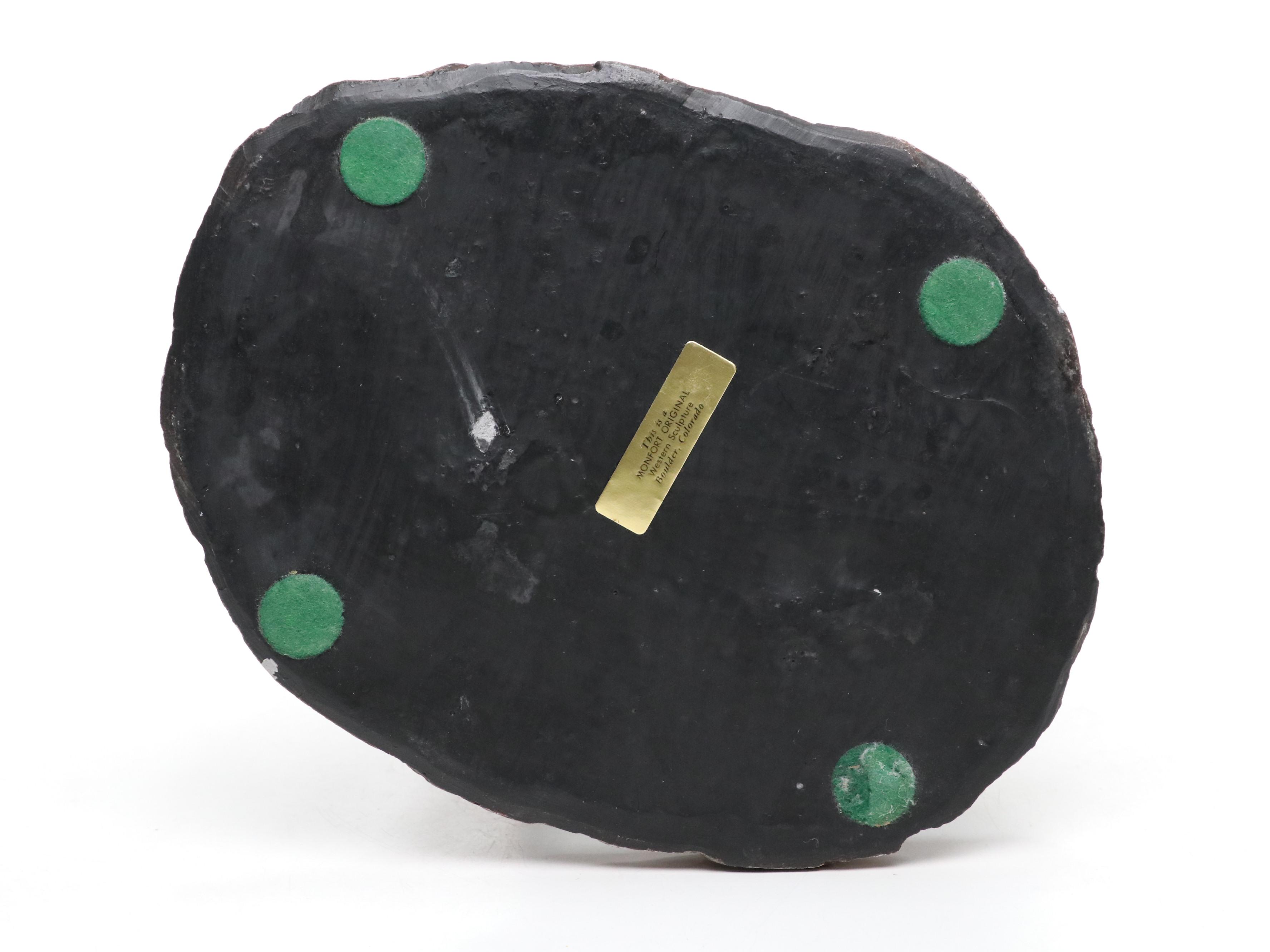 John Wayne Chalkware Figure by Esco with Monfort Original John Wayne Figurine