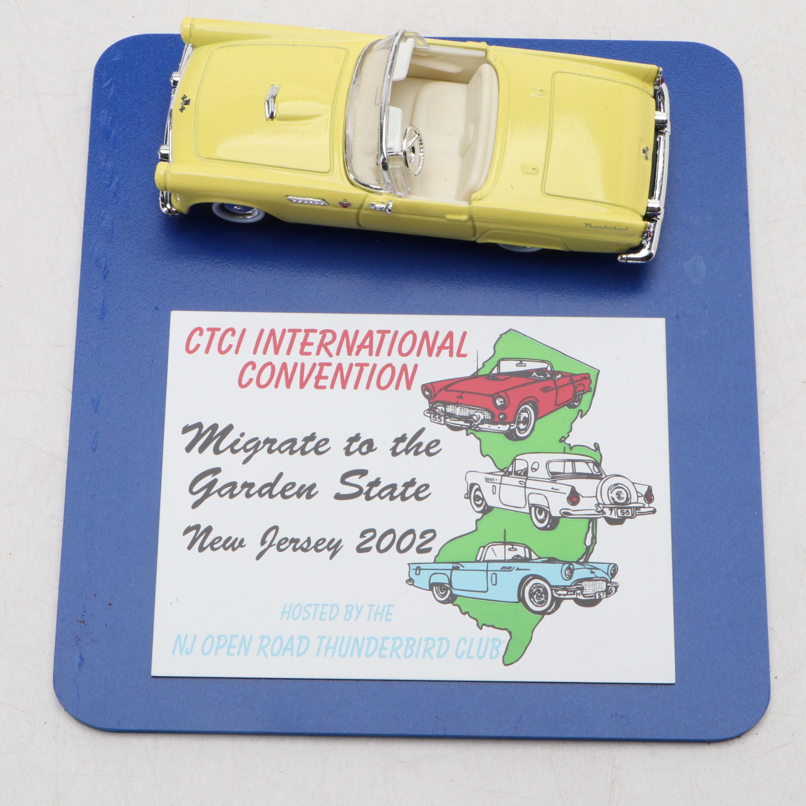 '57 Chevrolet Corvette Diecast Model with Ertl and Other Model Cars