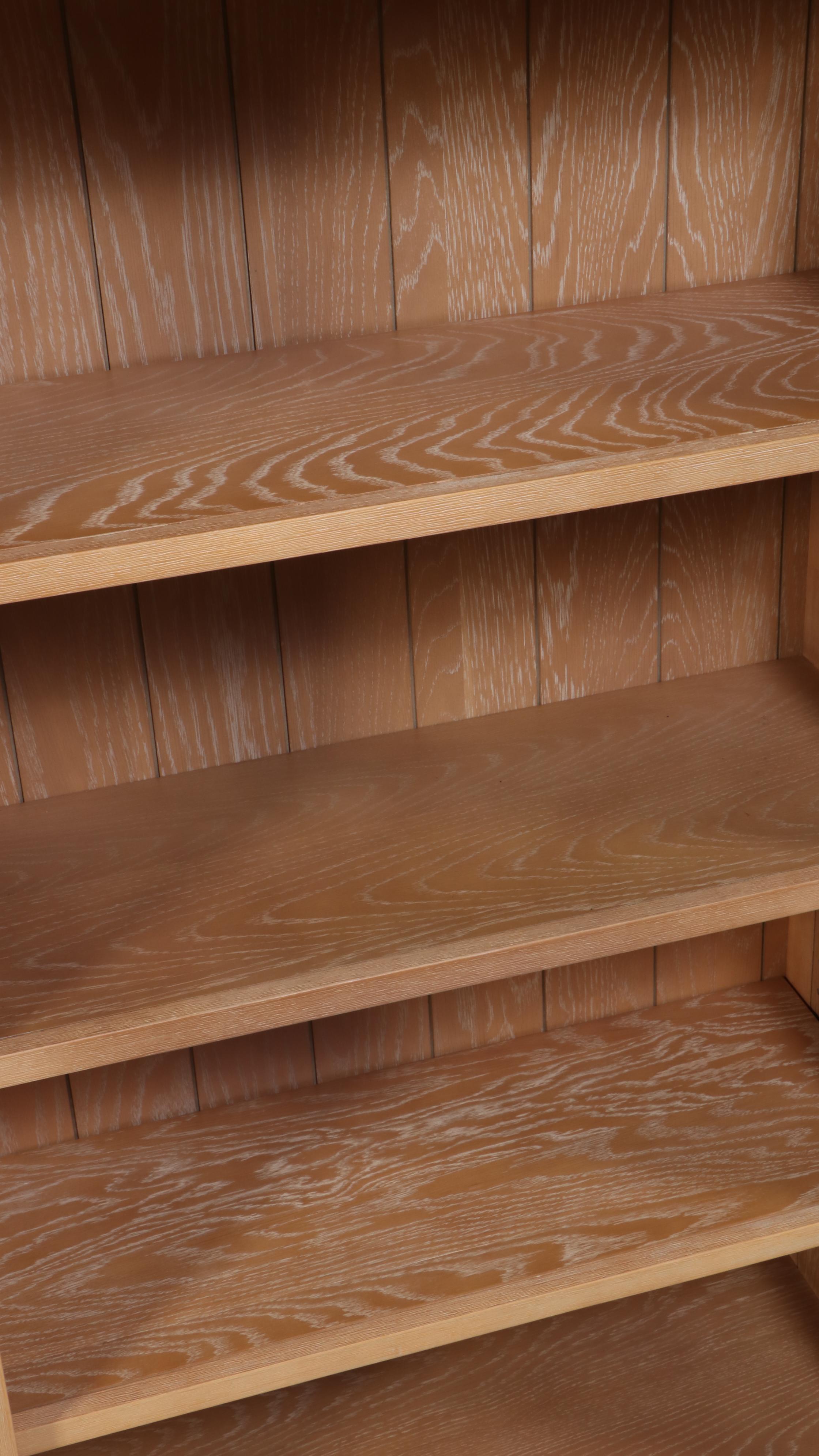 Martin Furniture "Laurel" Cerused Wood Open Bookcase