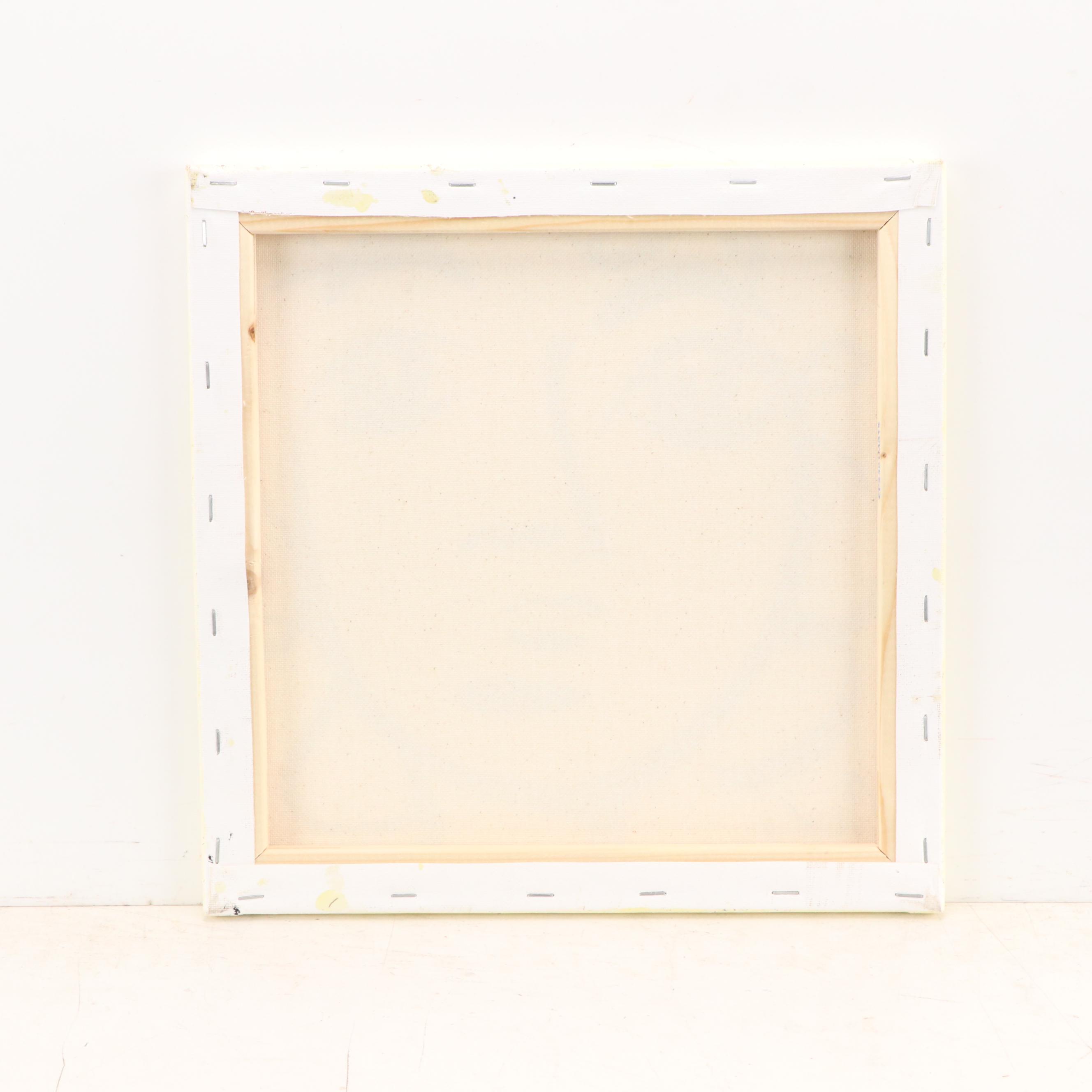 Peter Keil Abstract Portrait Acrylic Painting