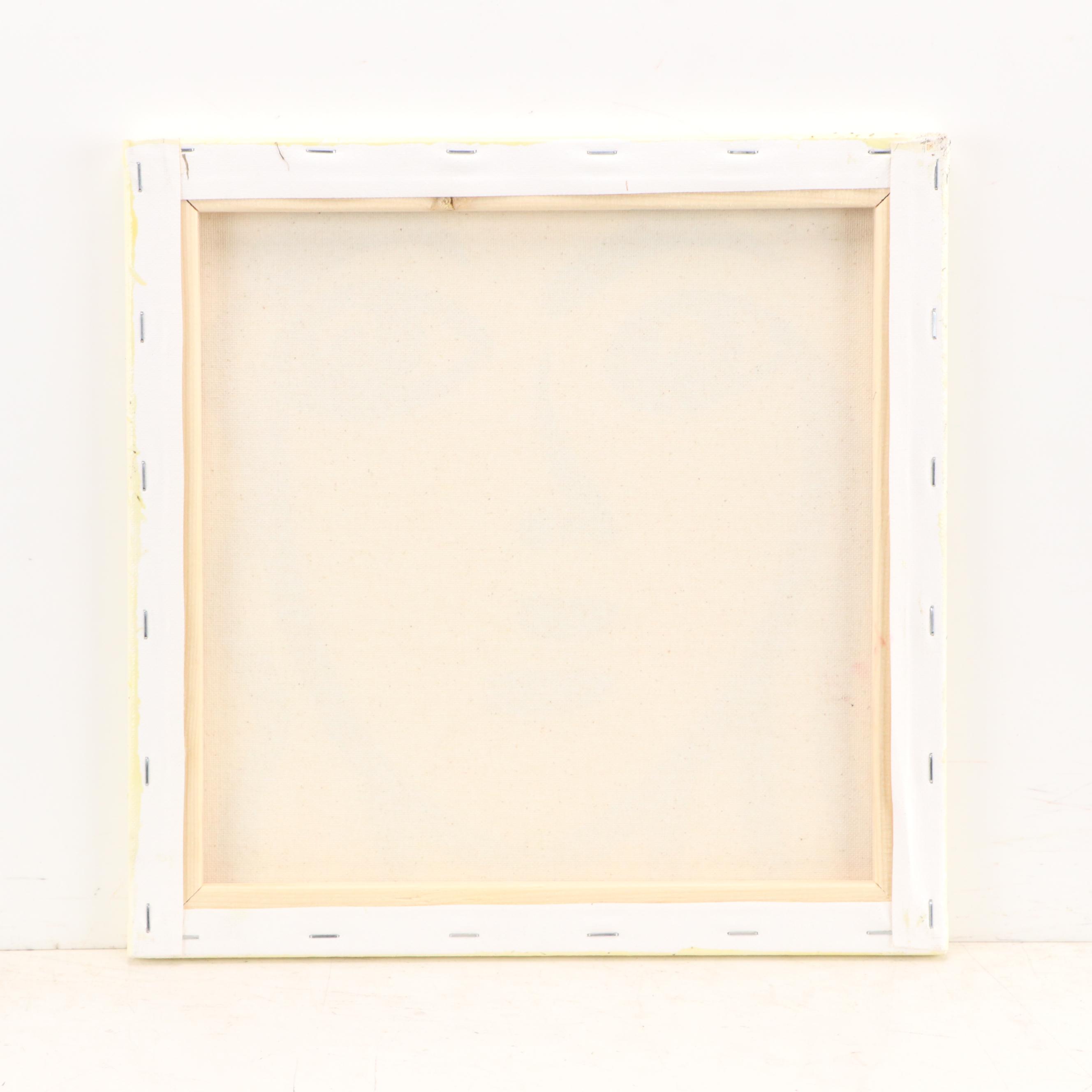 Peter Keil Abstract Portrait Acrylic Painting