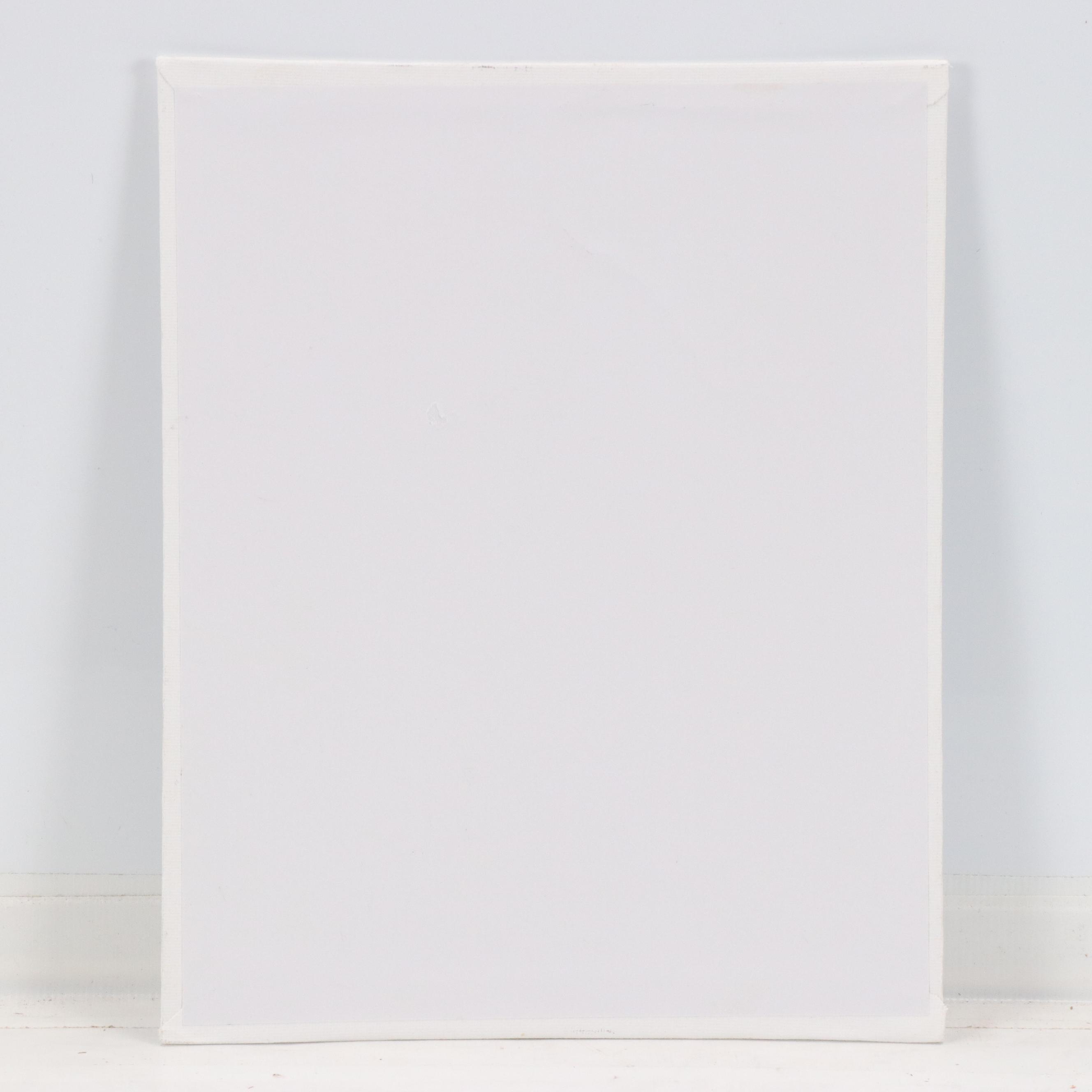 Peter Keil Abstract Portrait Acrylic Painting