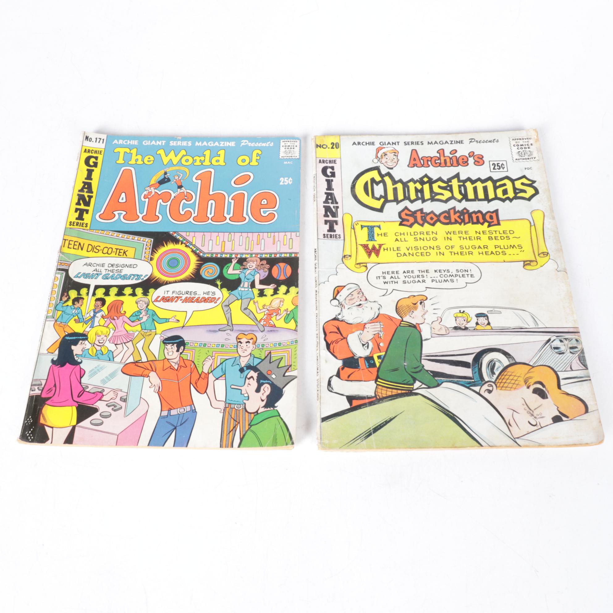 Silver Age "Donald Duck Merry Christmas" with Archie, Herbie & More Kids Comics