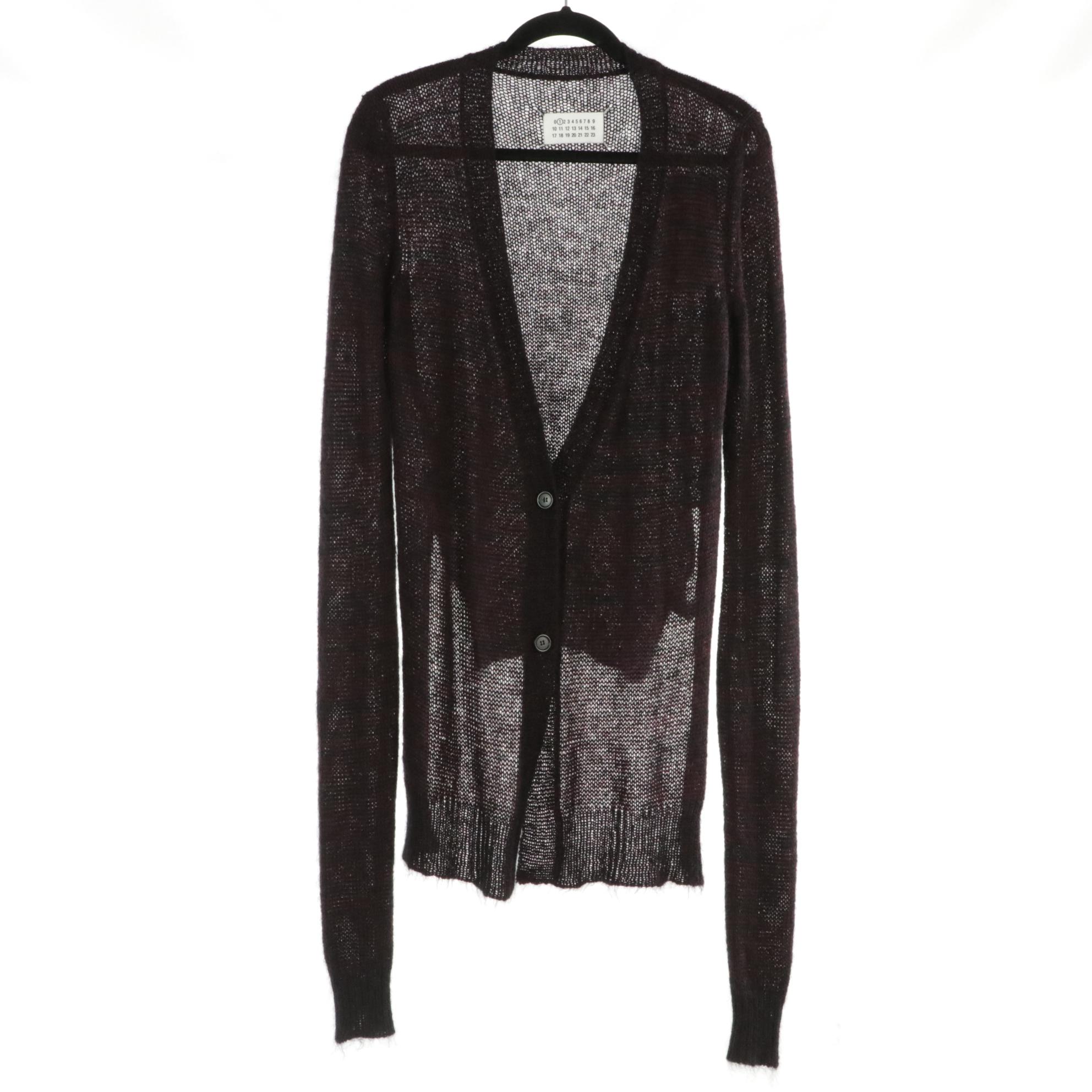 Maison Martin Margiela Cardigan (NWT), Dolce & Gabbana Pencil Skirt & Prada Top