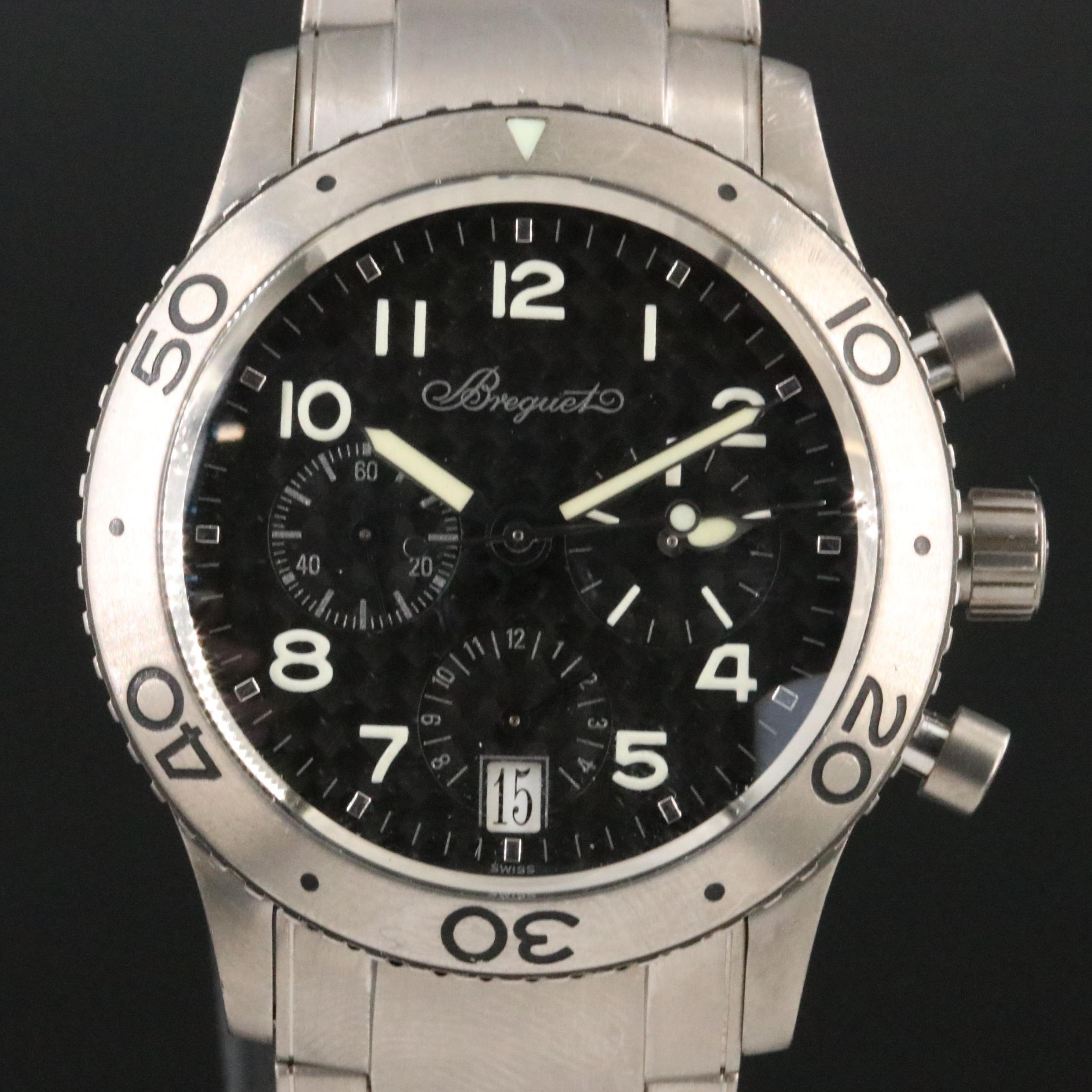 Breguet Type XX Transatlantique 3820TI 39.5mm Titanium Automatic Watch