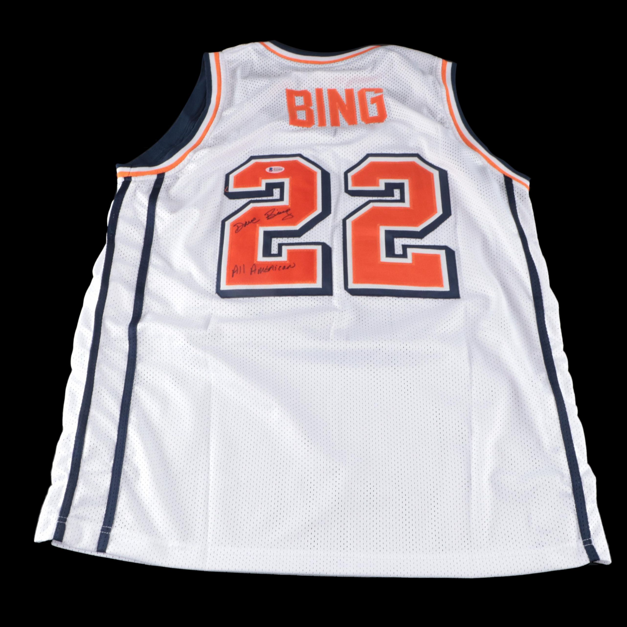 Dave Bing Signed “All American” Syracuse University Basketball Jersey, Beckett