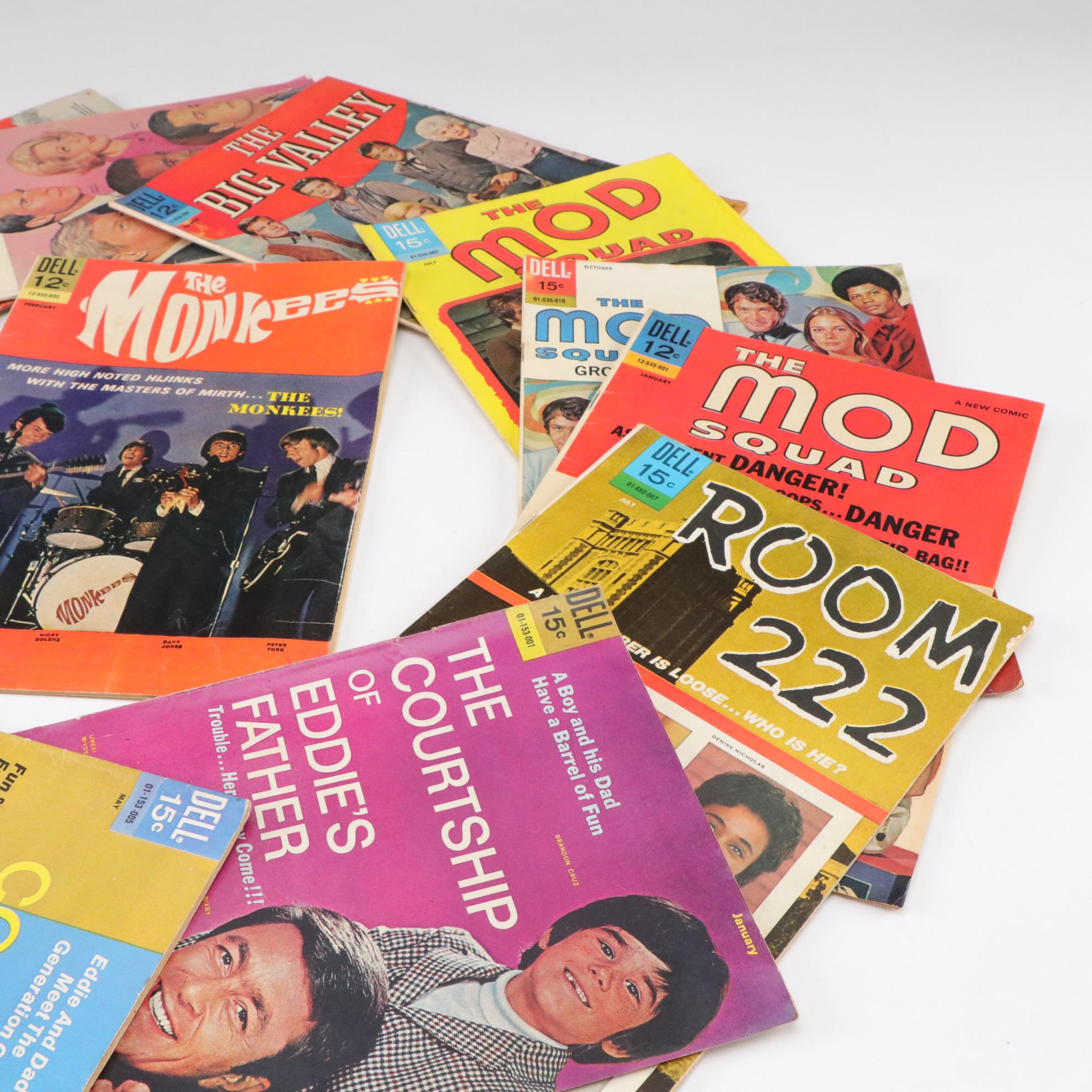 Dell "The Monkees," "The Mod Squad" and More Comic Books