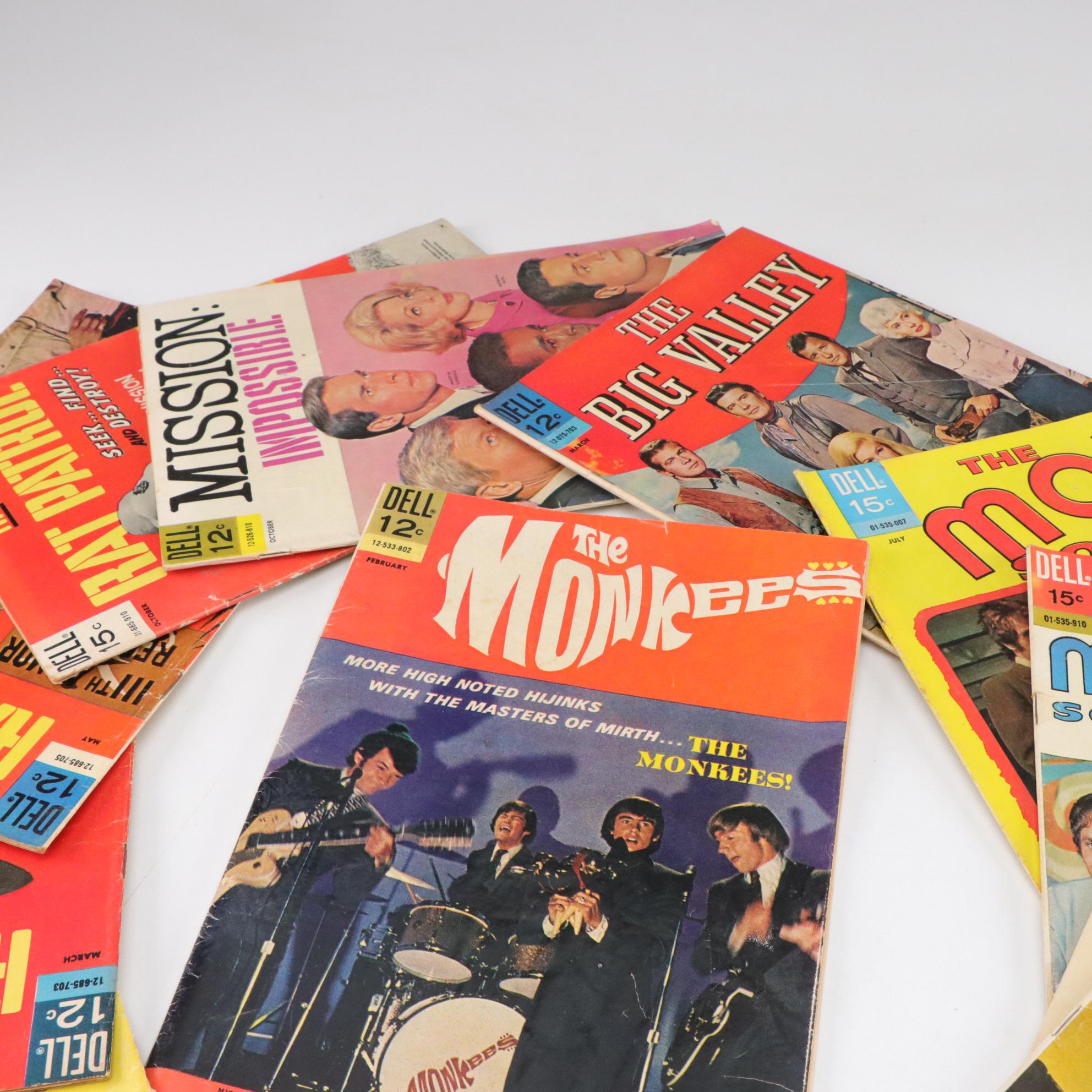 Dell "The Monkees," "The Mod Squad" and More Comic Books