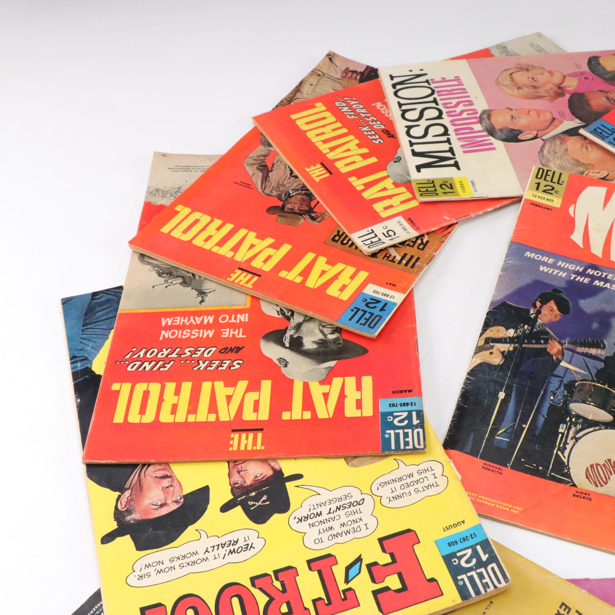 Dell "The Monkees," "The Mod Squad" and More Comic Books
