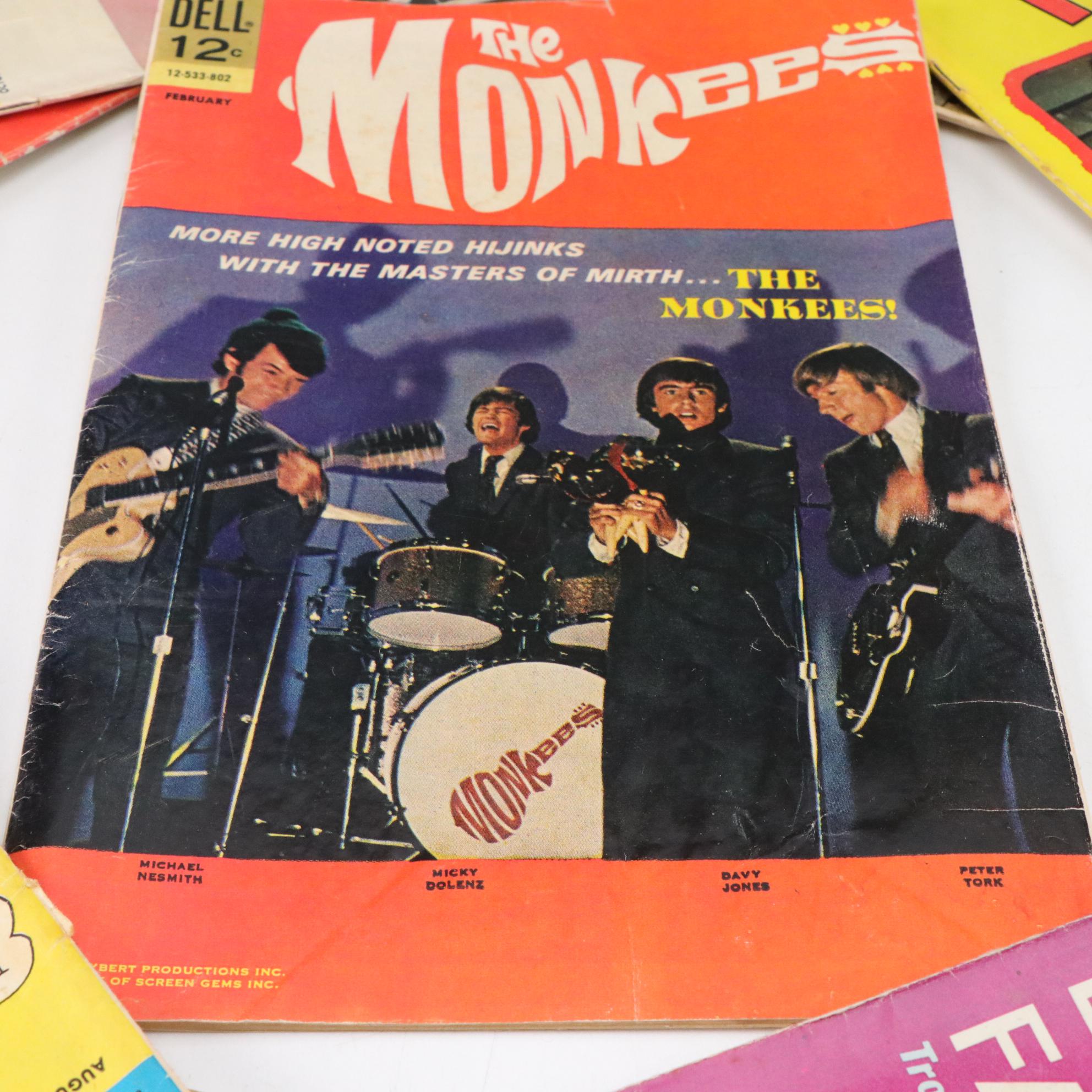 Dell "The Monkees," "The Mod Squad" and More Comic Books