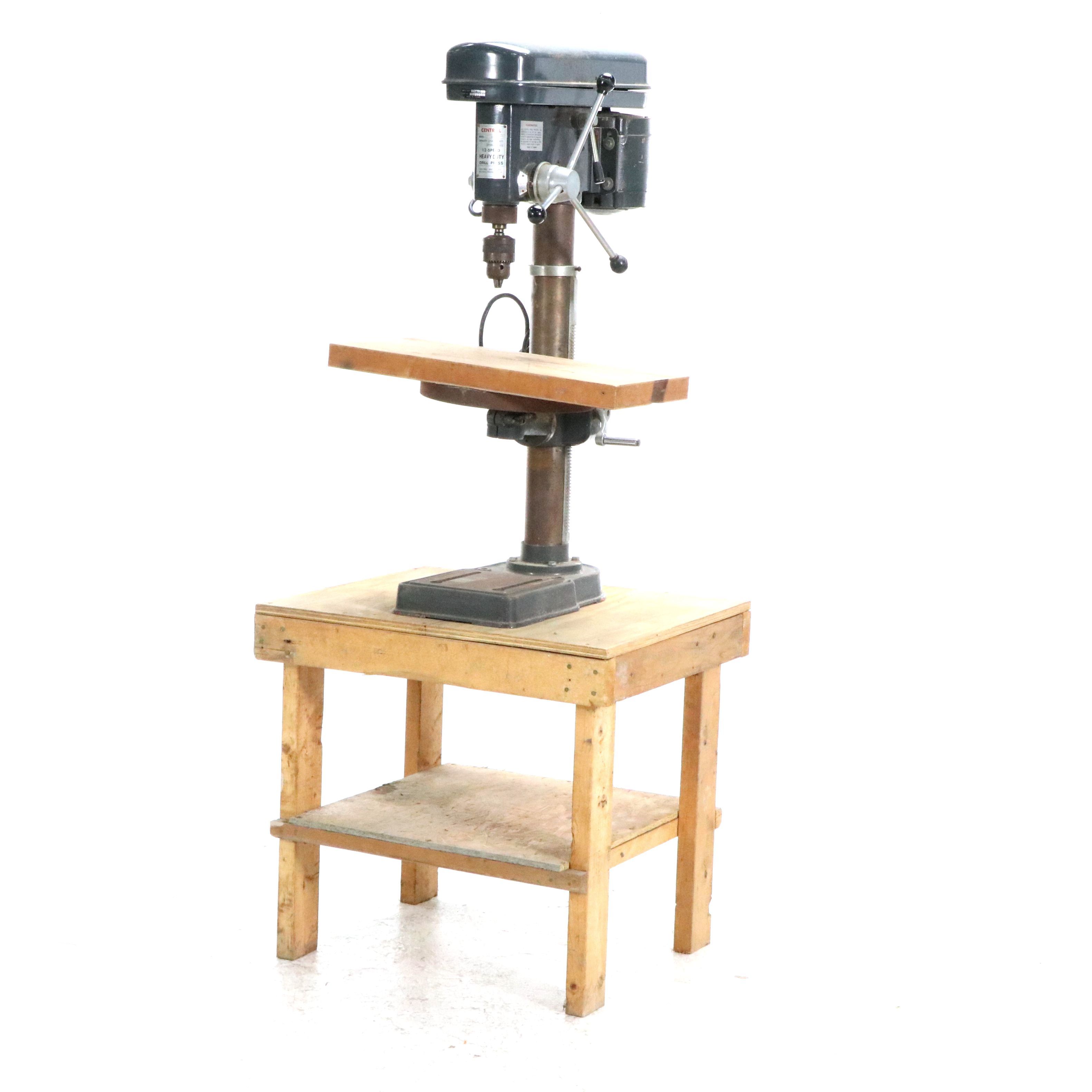 Central Machinery 12-Speed Heavy Duty Bench Top Drill Press, 1978