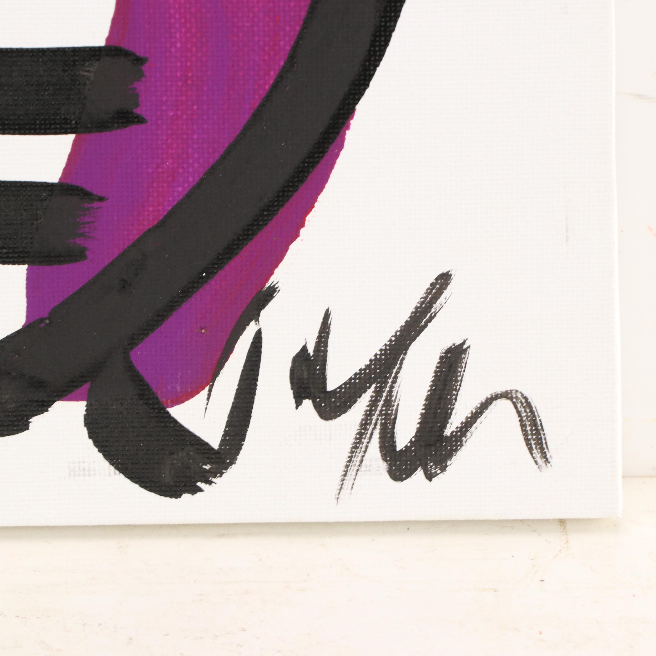 Peter Keil Portrait Acrylic Painting