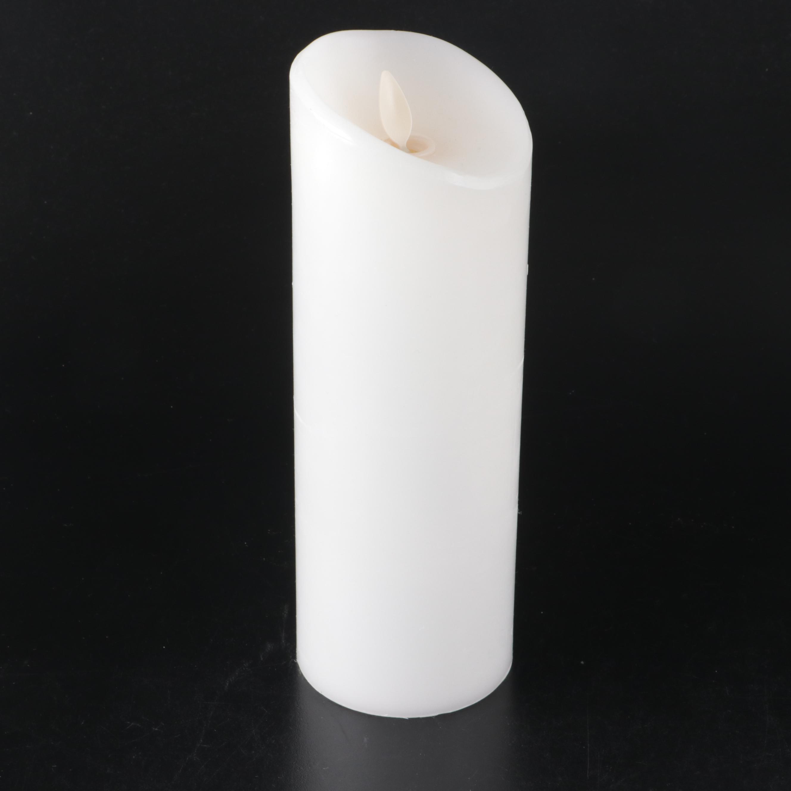 Juliska Glassware Berry and Thread Footed Hurricane Candle Holder