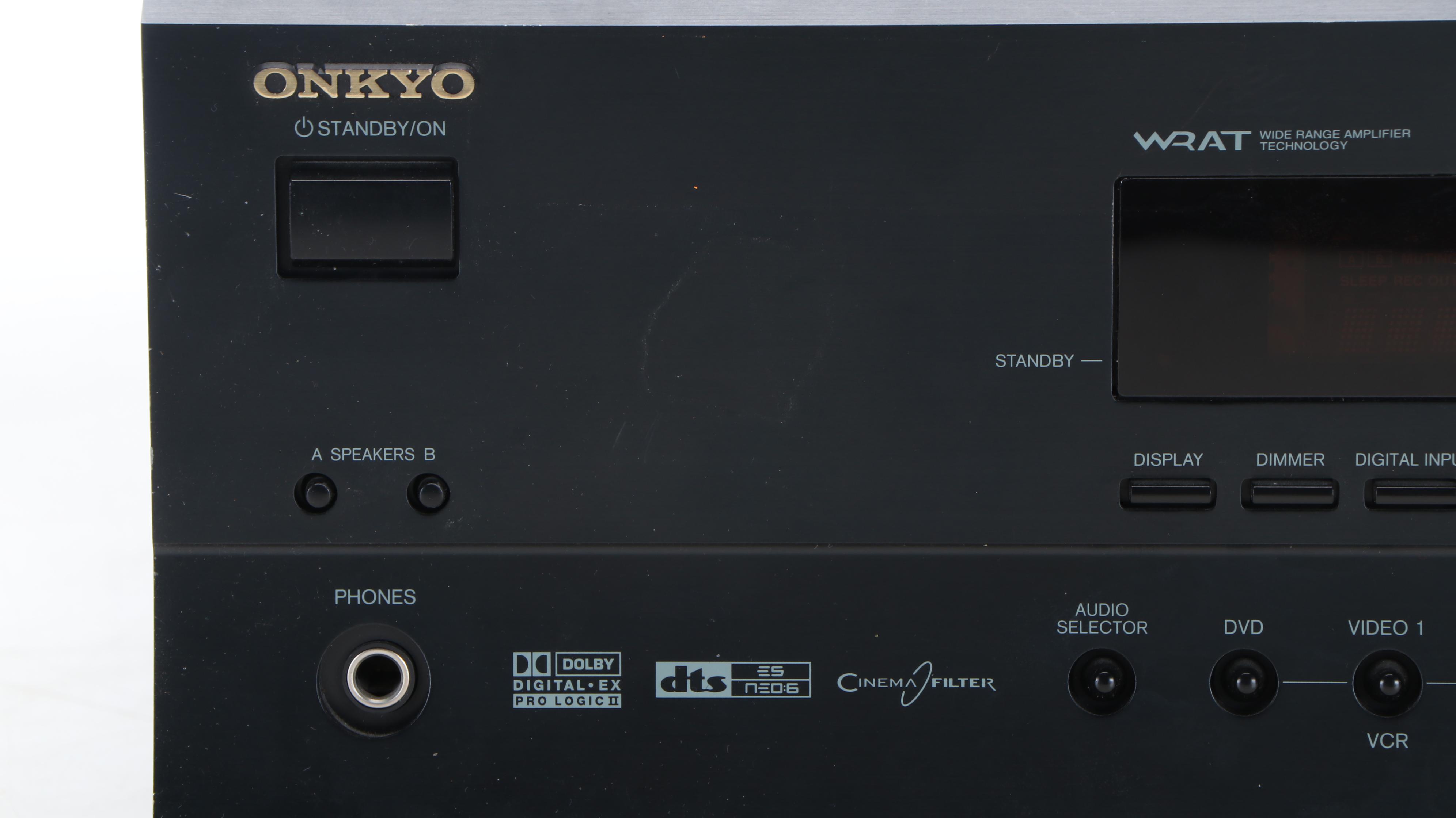 Onkyo TX-SR501 Stereo AV Receiver, Early 21st Century