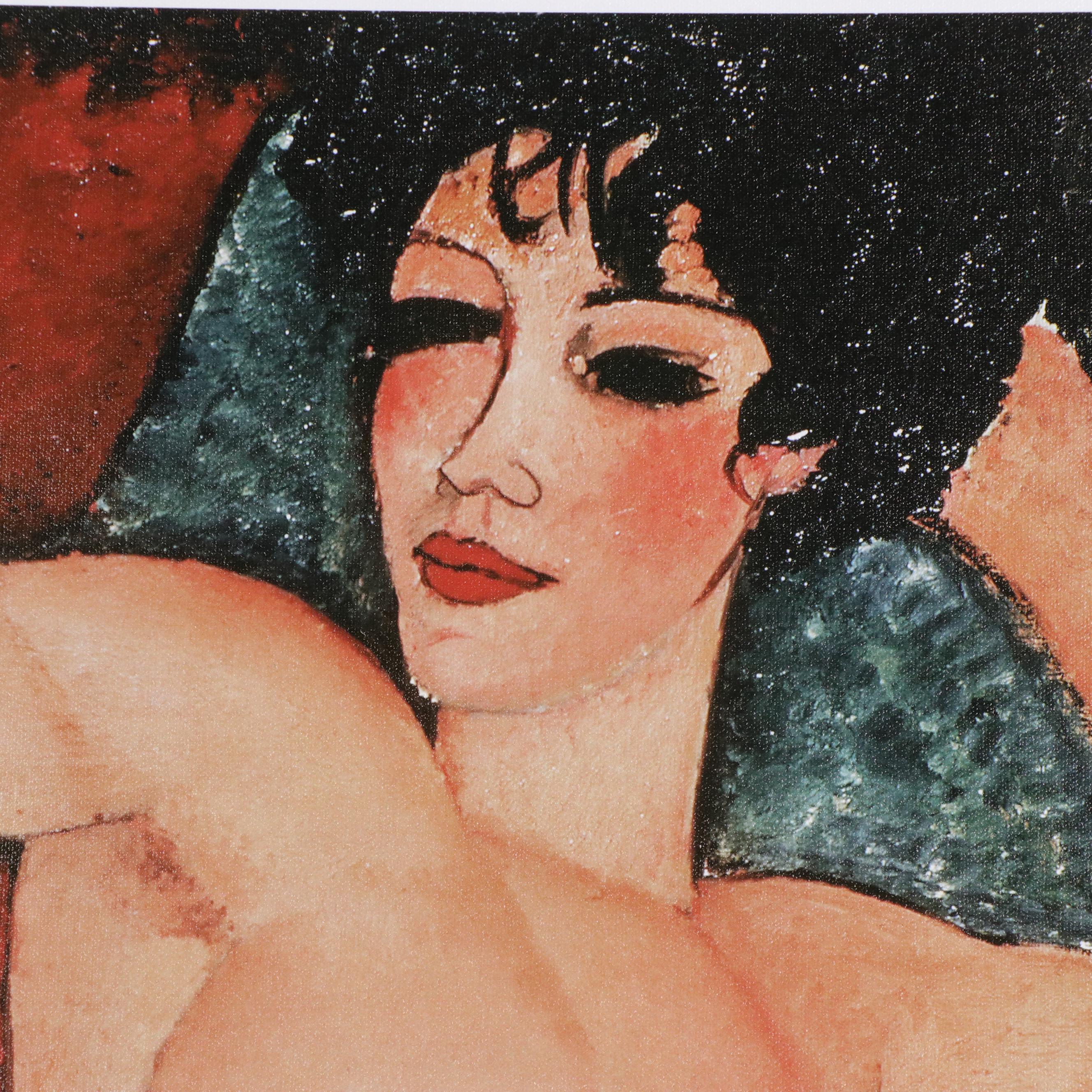 Giclée After Amadeo Modigliani "Reclining Nude"
