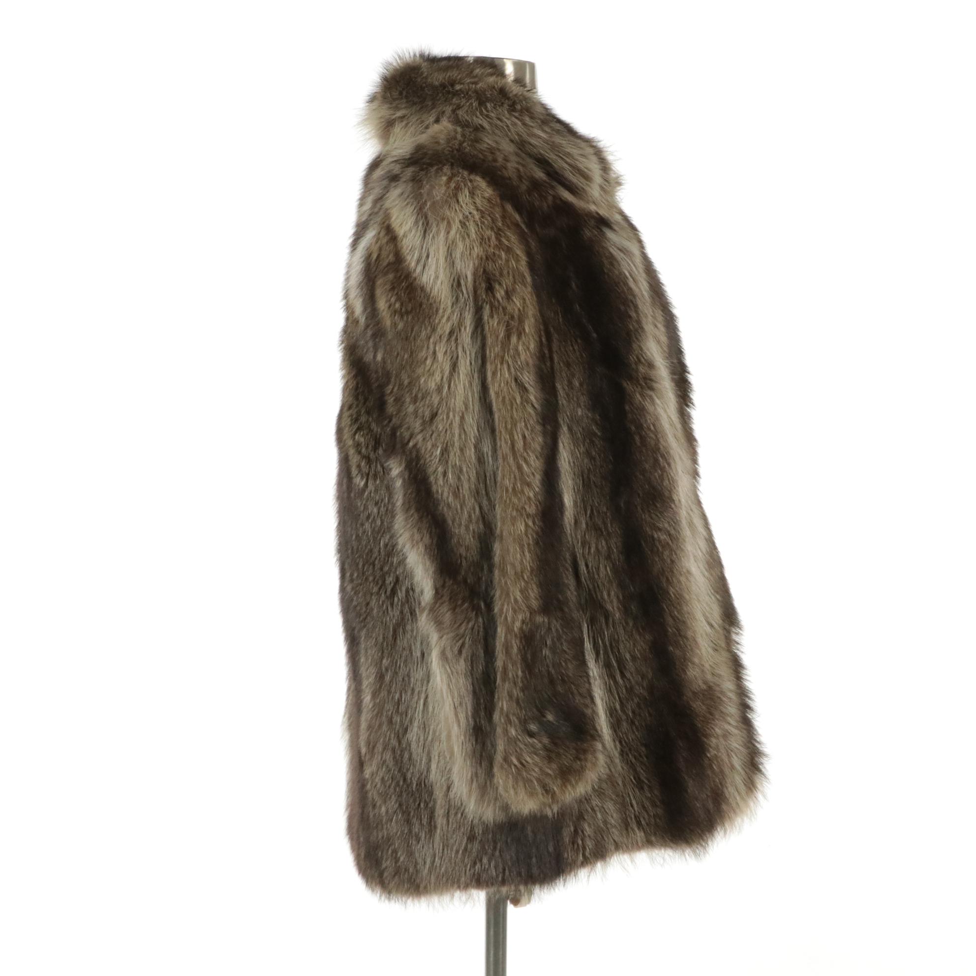 Raccoon Fur Coat by Flemington Furs