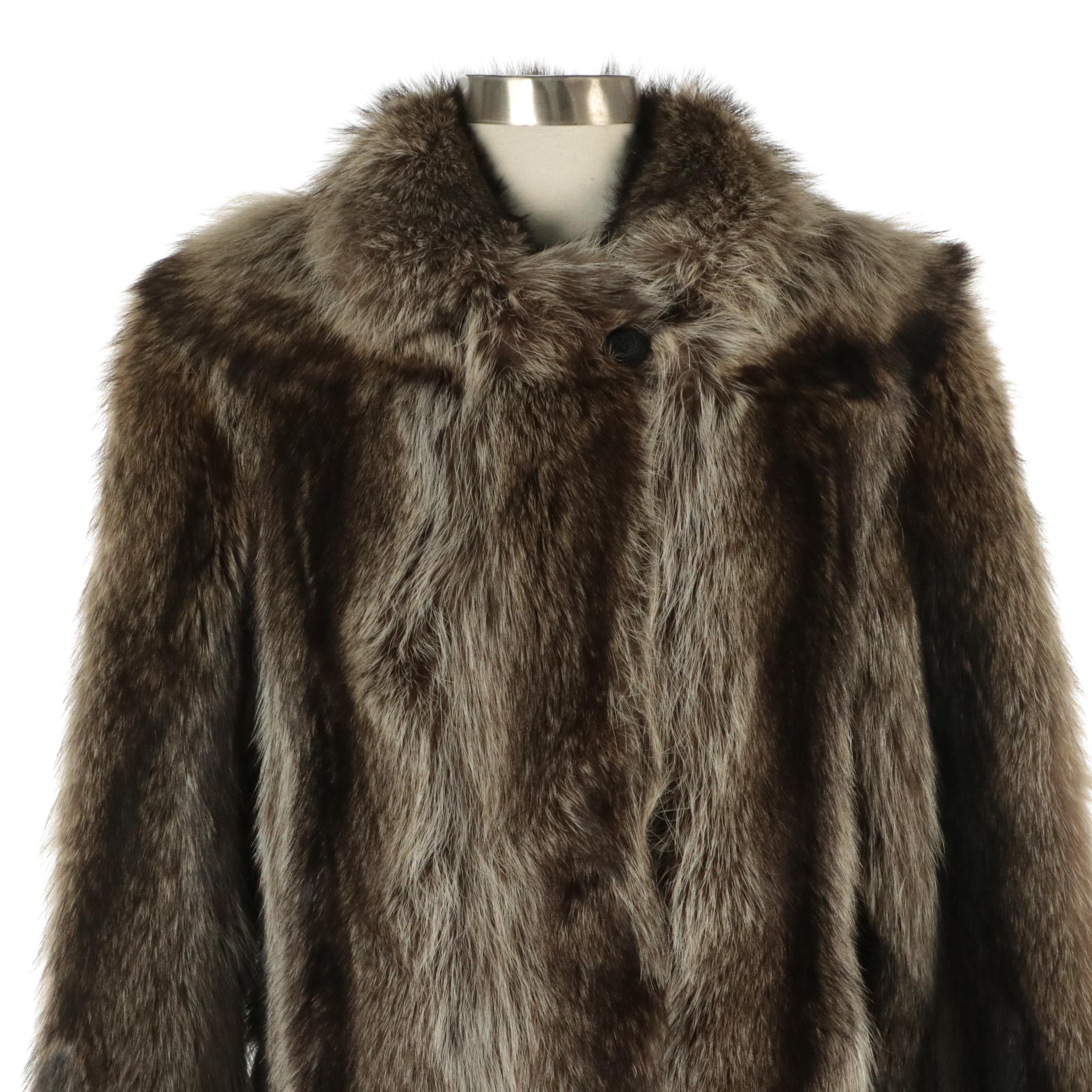 Raccoon Fur Coat by Flemington Furs