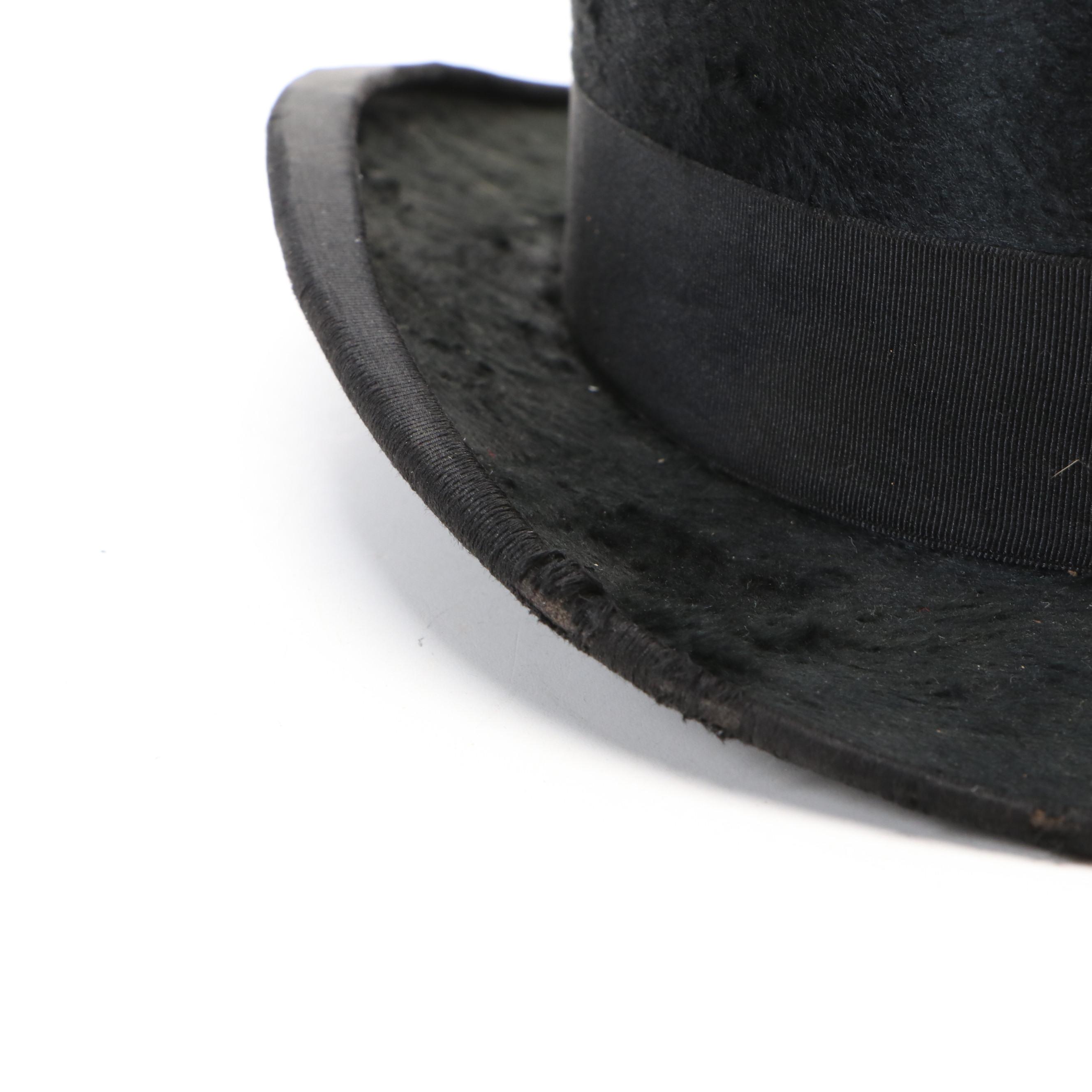 Vintage English Top Hat in Original Box