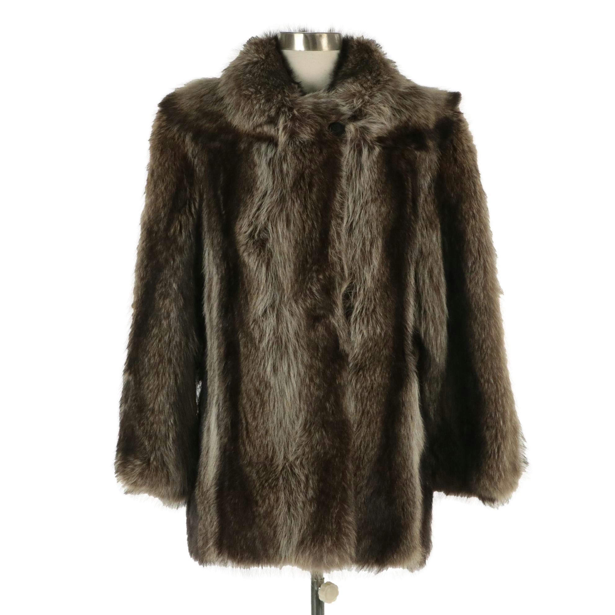 Raccoon Fur Coat by Flemington Furs