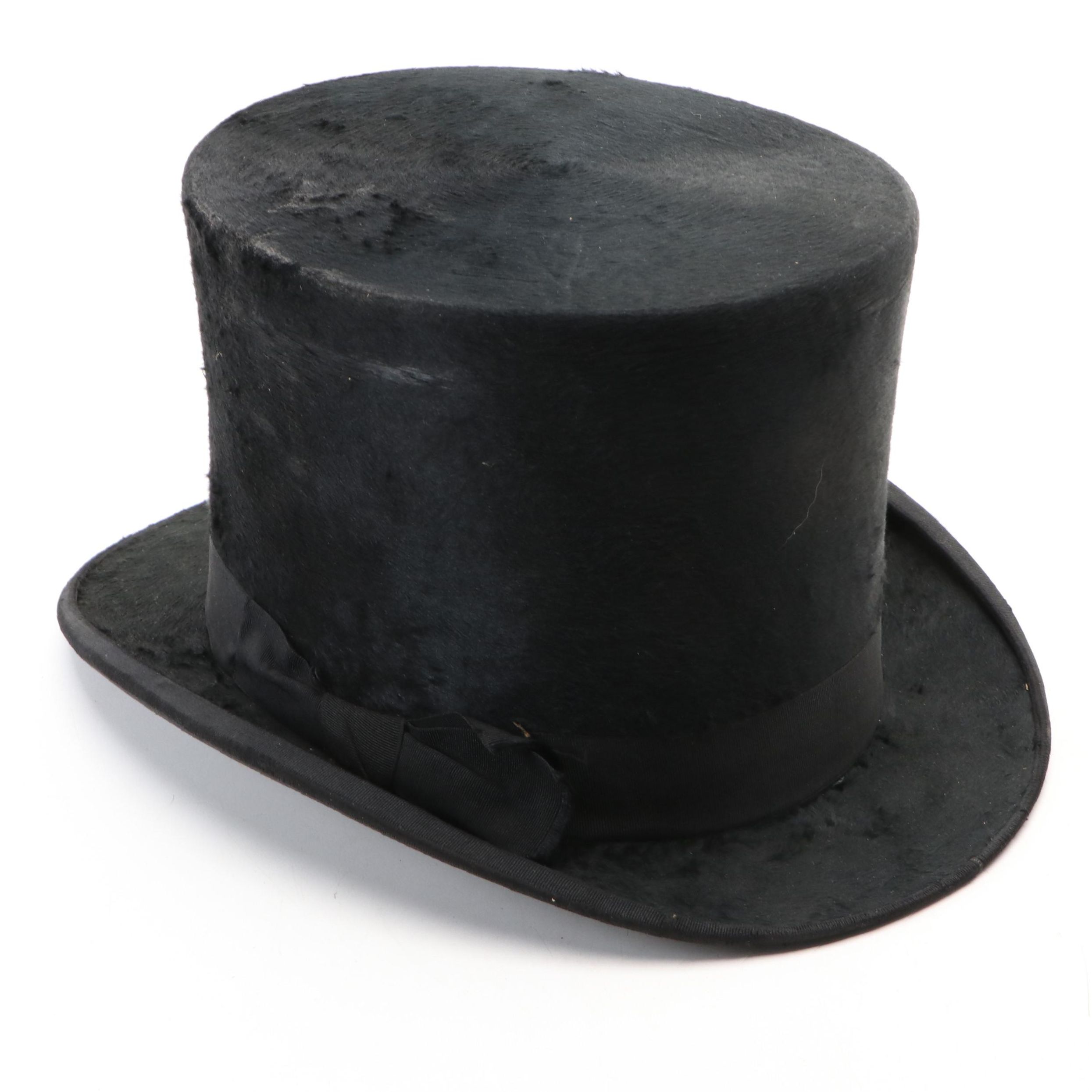 Vintage English Top Hat in Original Box