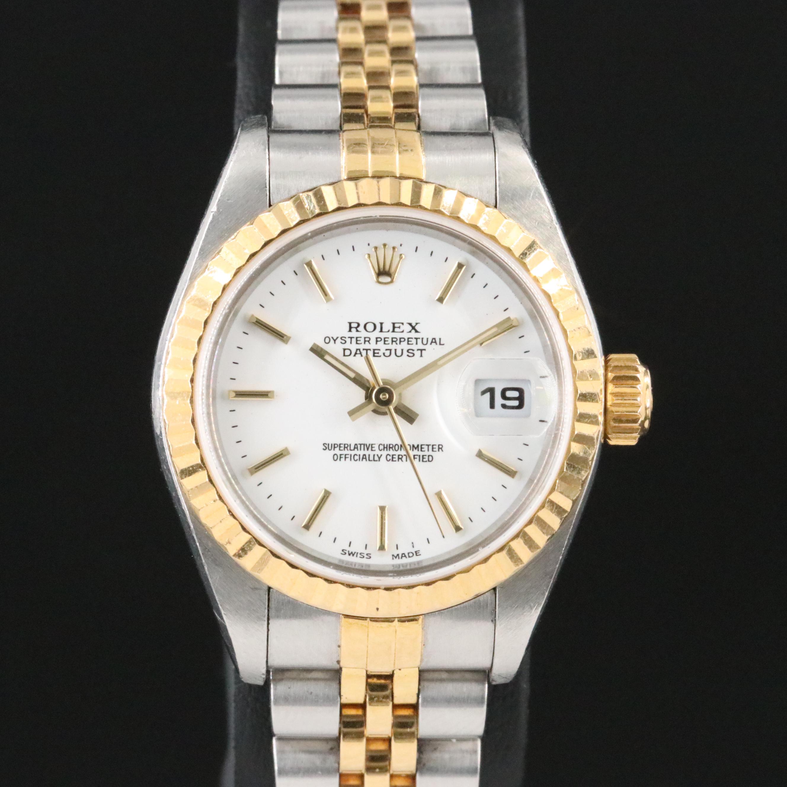 2000 Rolex Two-Tone Datejust Watch