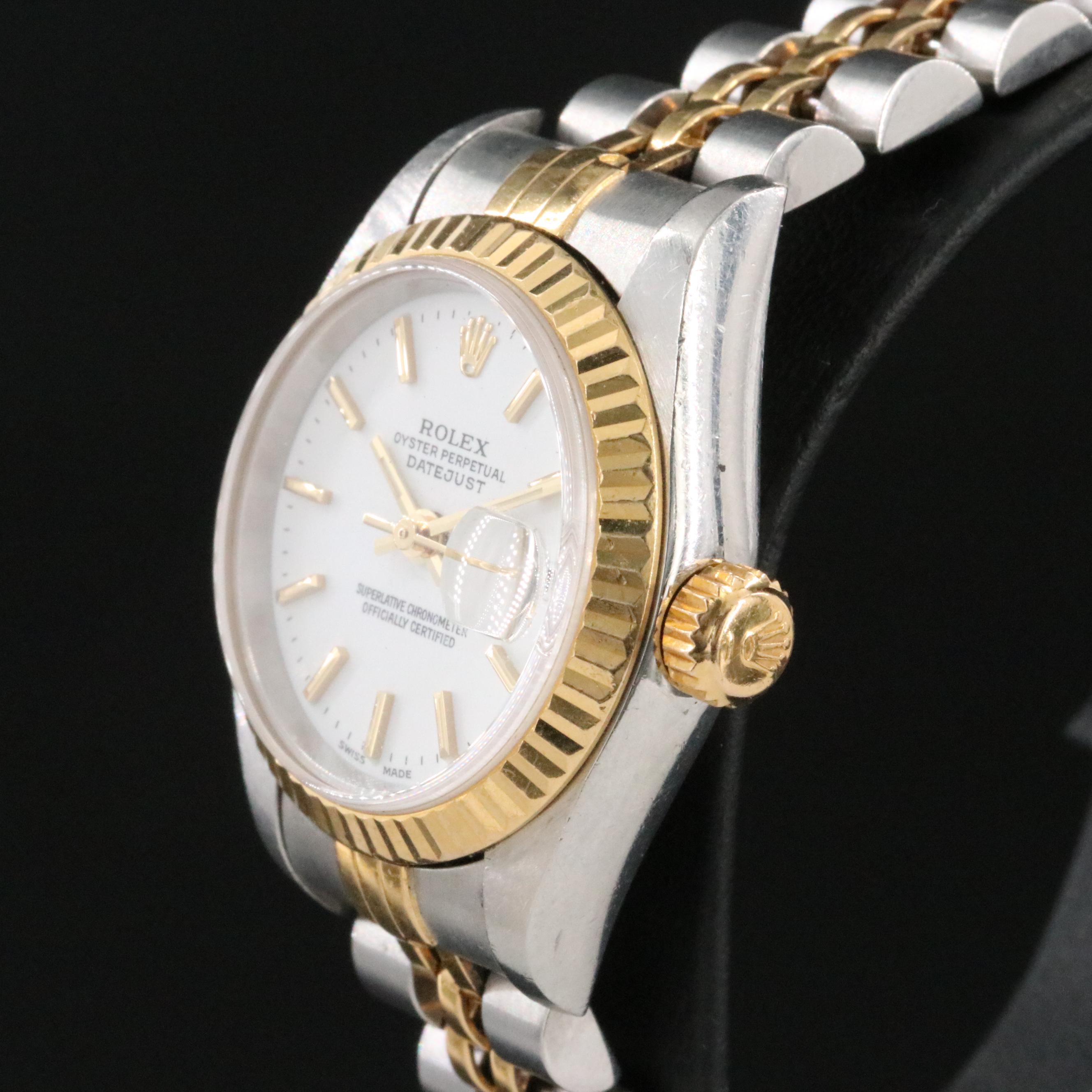 2000 Rolex Two-Tone Datejust Watch