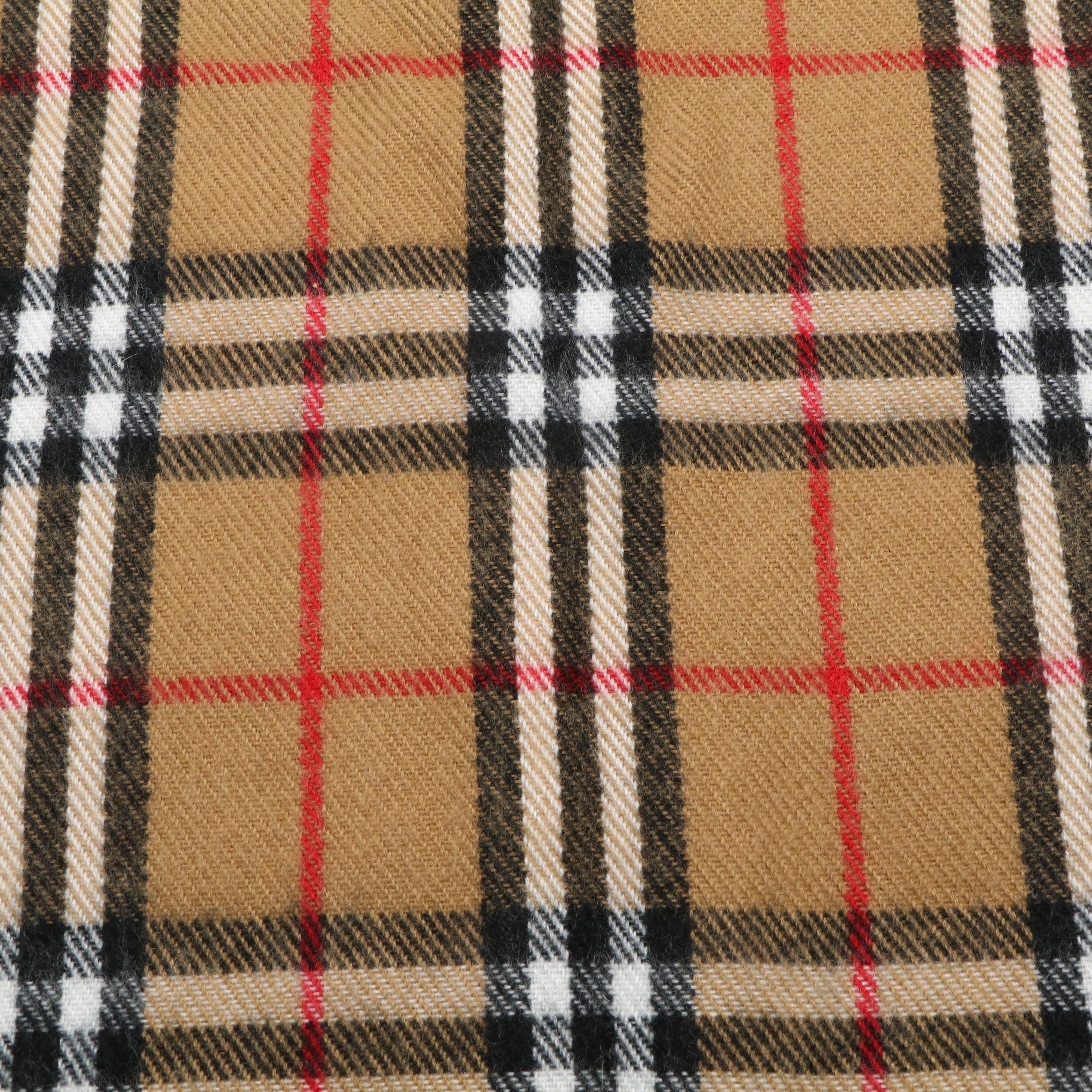 Burberrys of London Classic Lambswool Scarf in Vintage Checkl