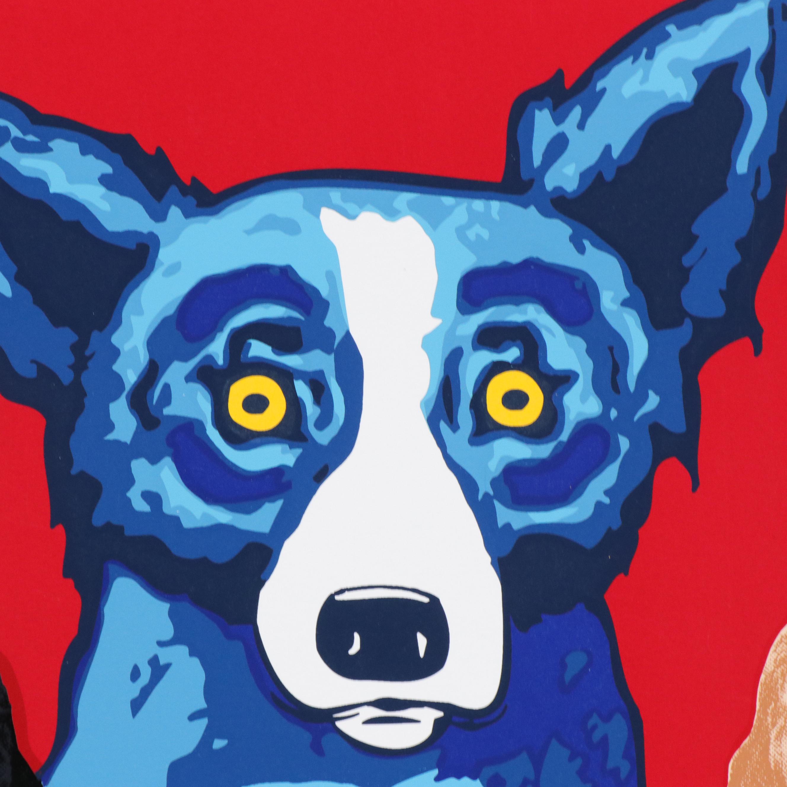 George Rodrigue Serigraph "George's Sweet Inspirations"