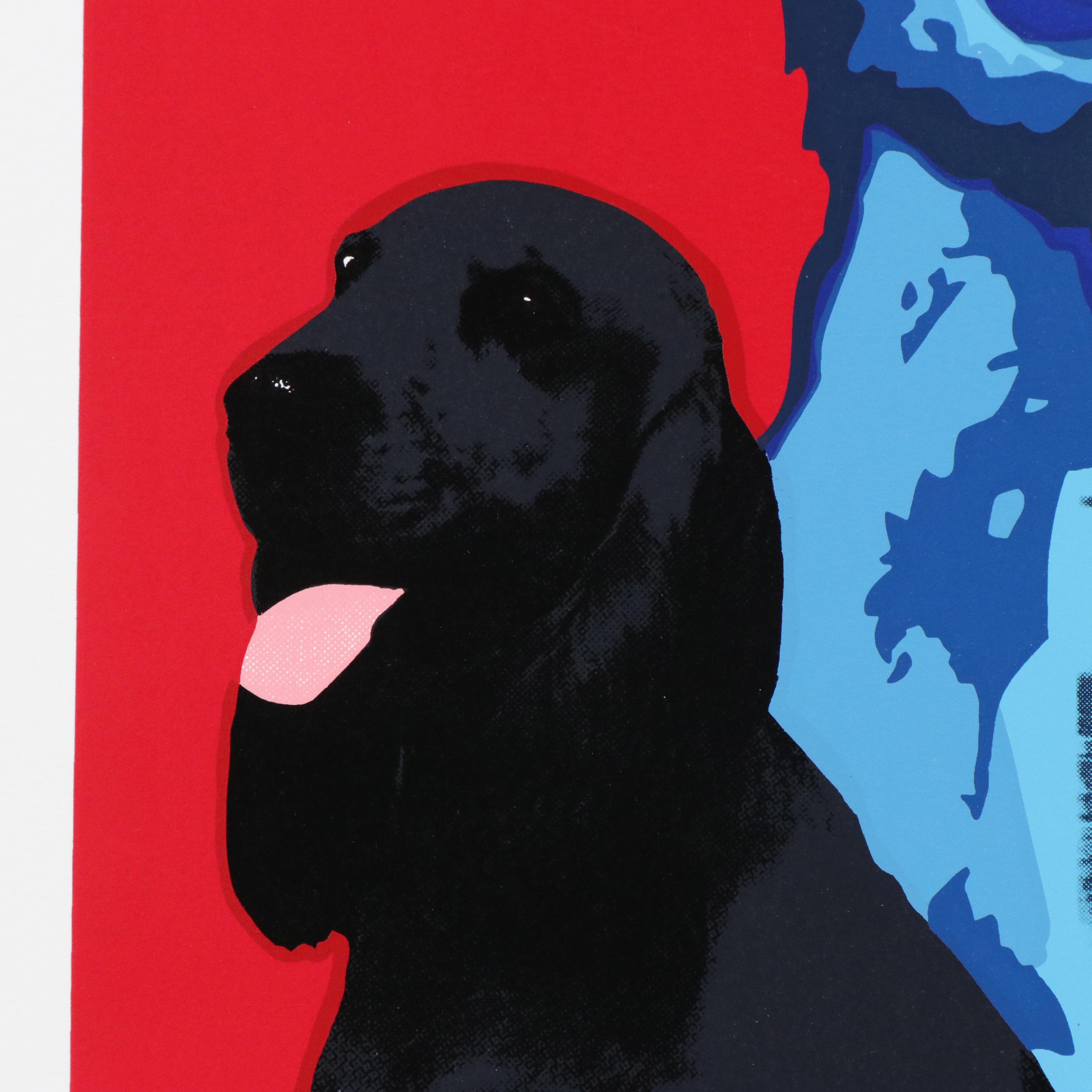 George Rodrigue Serigraph "George's Sweet Inspirations"