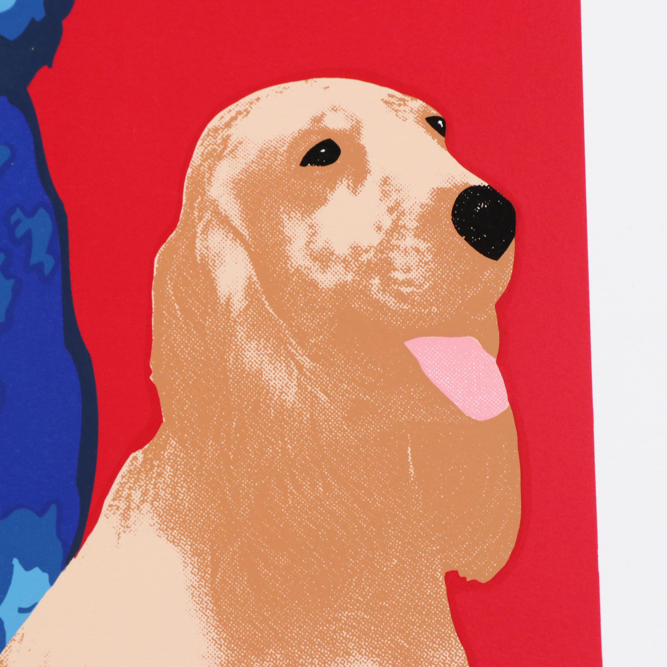 George Rodrigue Serigraph "George's Sweet Inspirations"