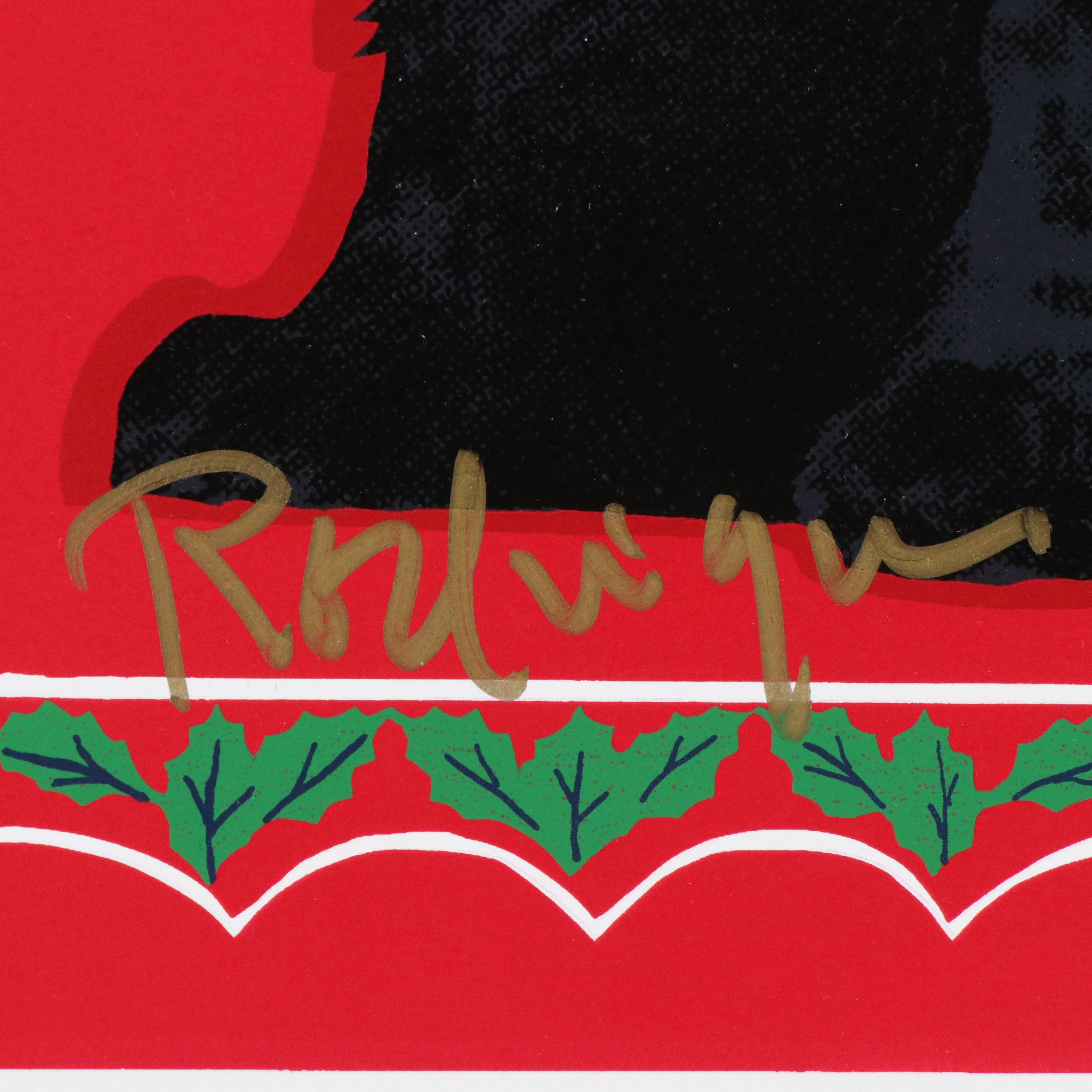 George Rodrigue Serigraph "George's Sweet Inspirations"