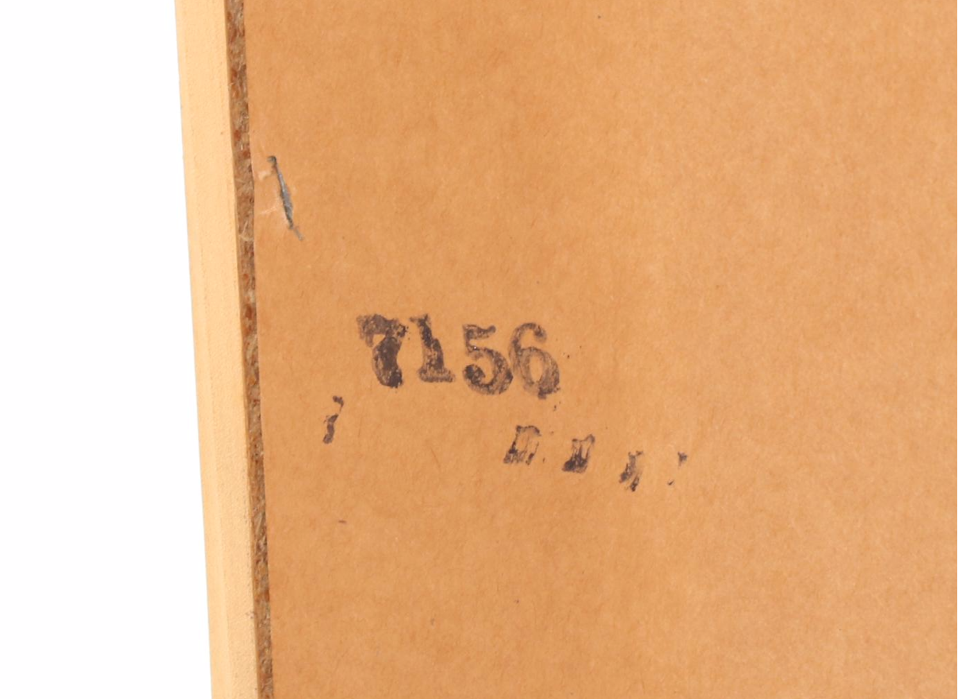 Two Dixie "Euroline" Ash and White-Laminate Office Cabinets