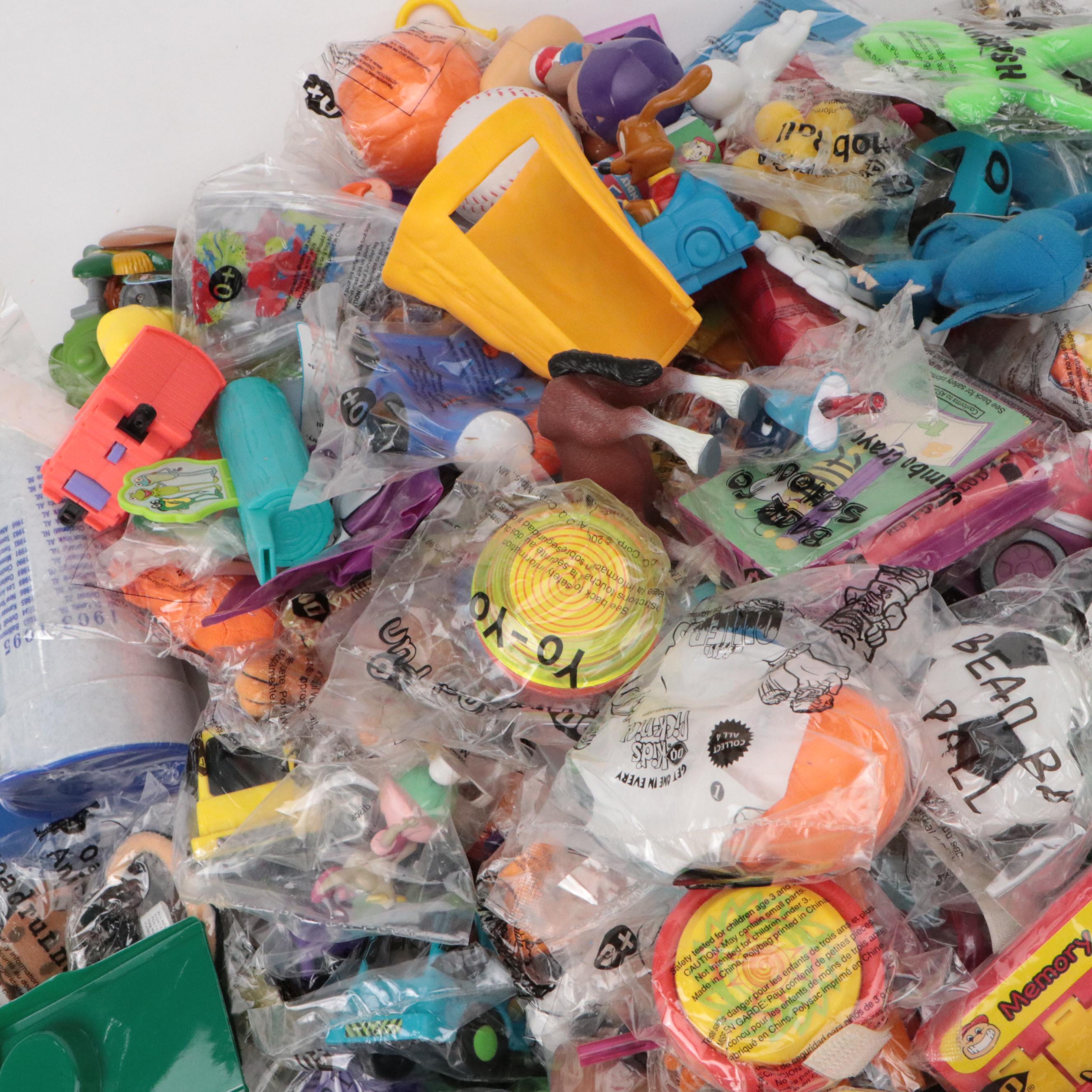 Dairy Queen Kid's Meal Toys Incl. Dexter's Lab, Big Bird and More