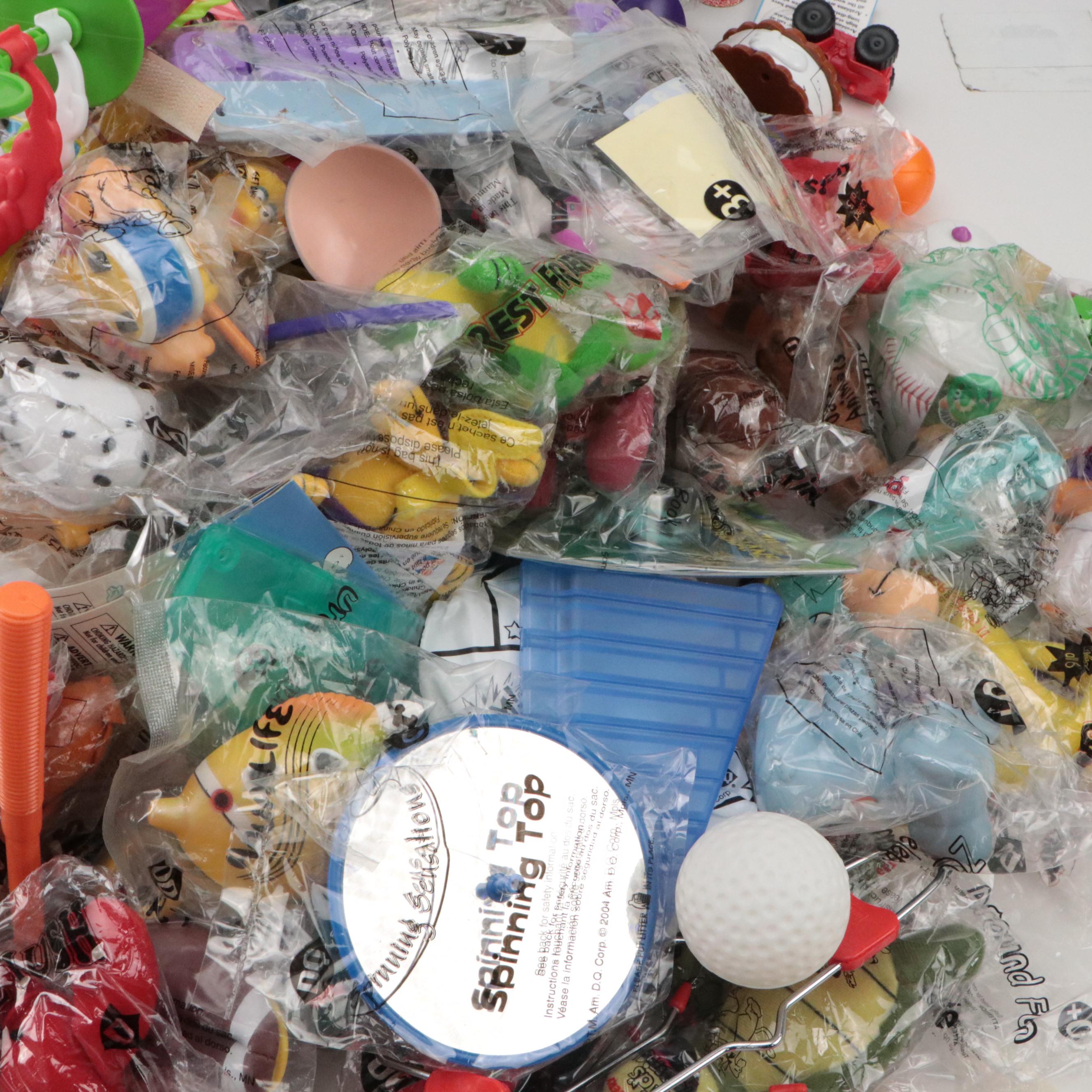 Dairy Queen Kid's Meal Toys Incl. Dexter's Lab, Big Bird and More