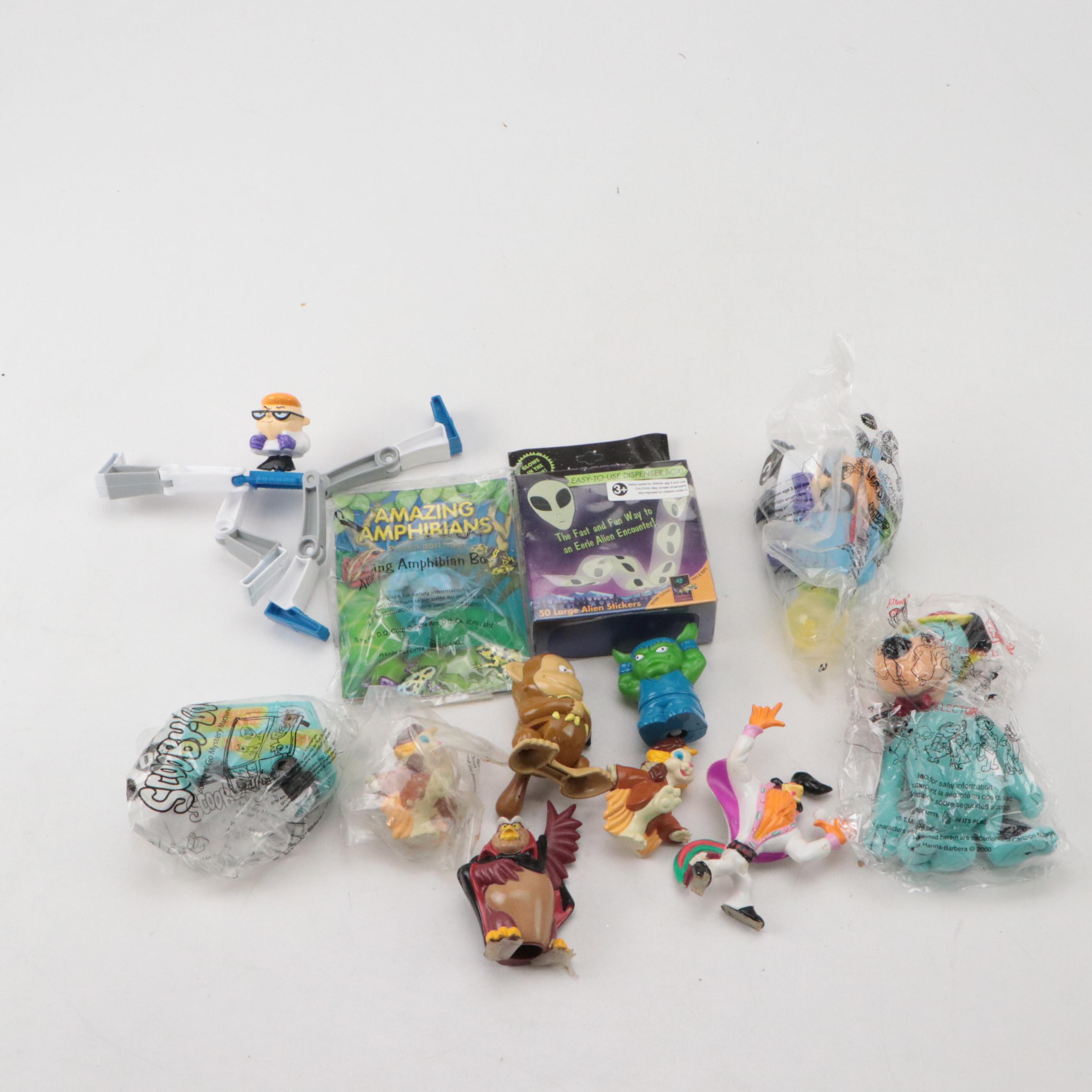 Dairy Queen Kid's Meal Toys Incl. Dexter's Lab, Big Bird and More