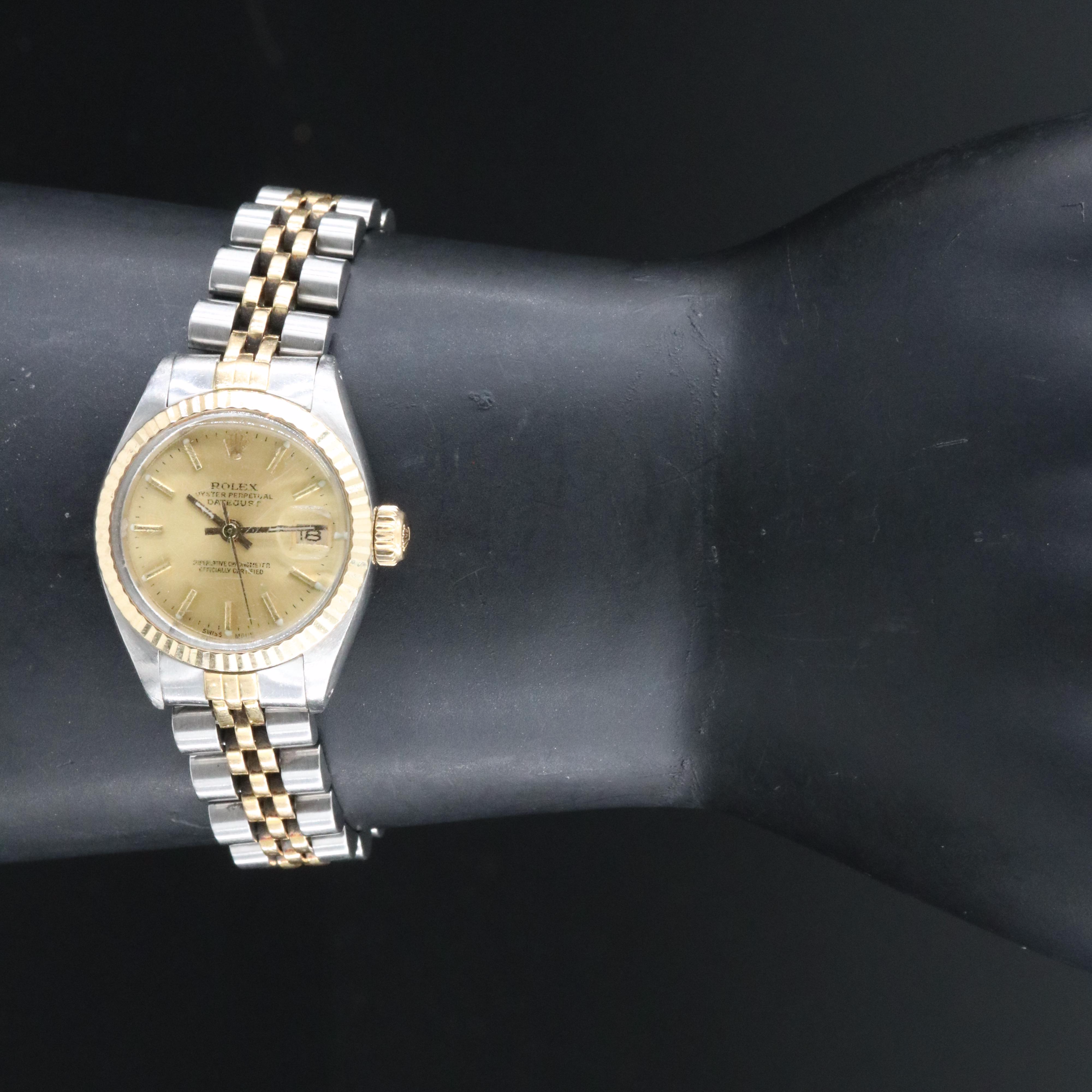 1982 Rolex Two-Tone Datejust Watch