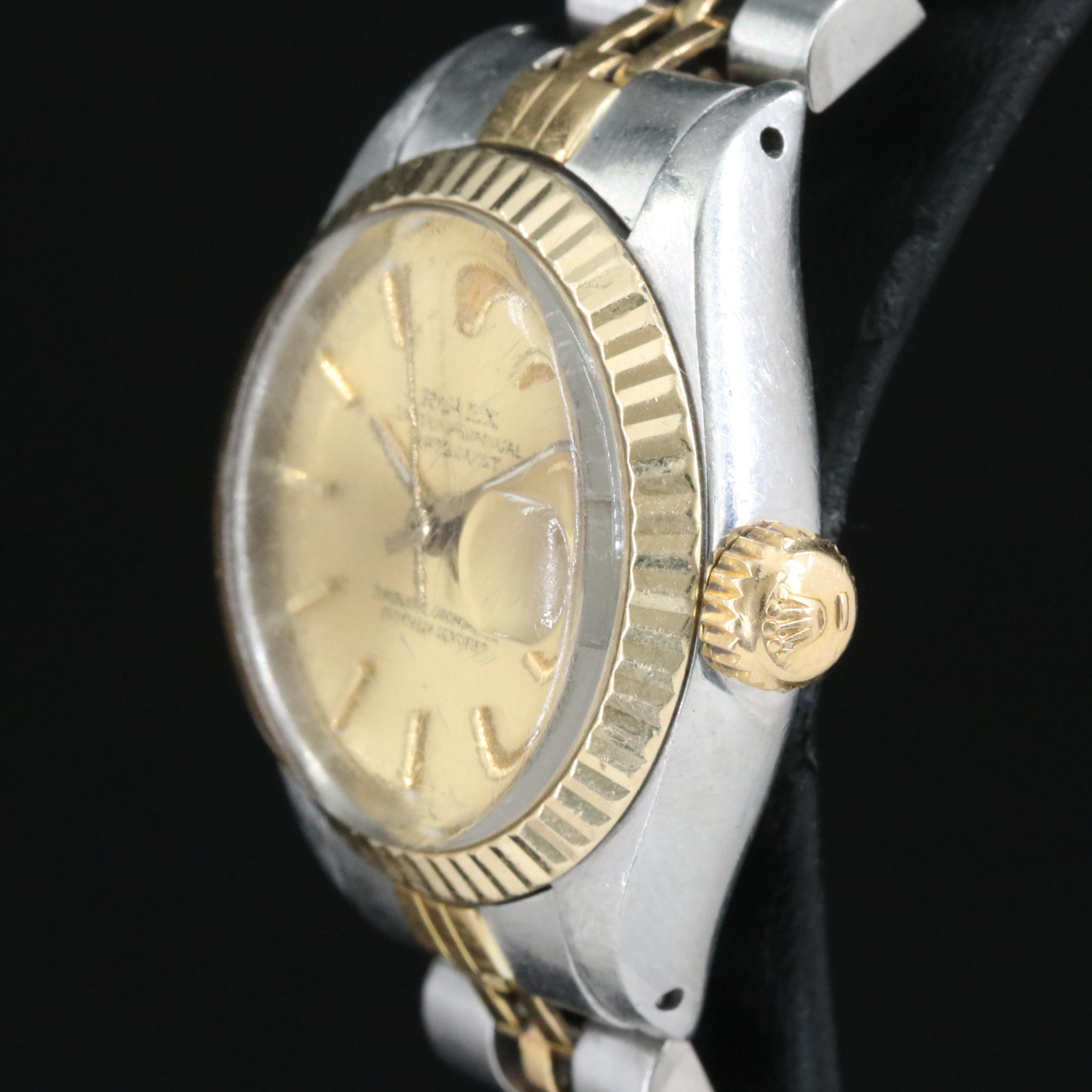 1982 Rolex Two-Tone Datejust Watch